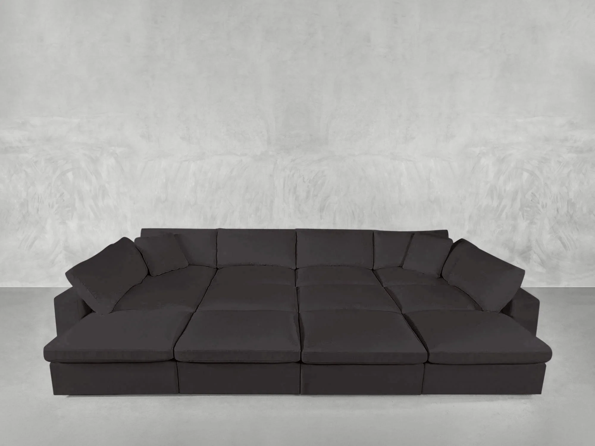 12-Seat Deep Modular Daybed - Image 148