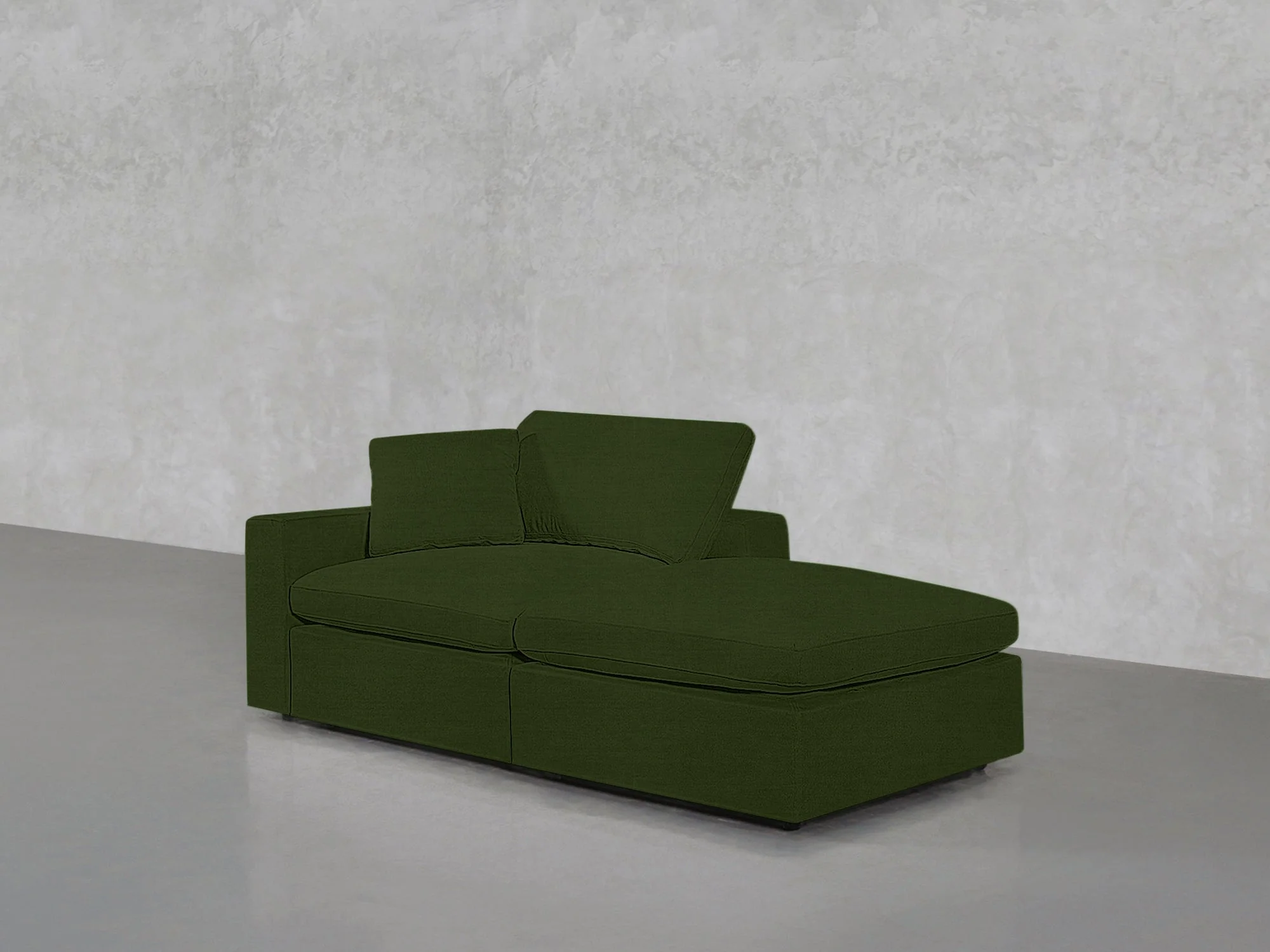 2-Seat Modular Lounger Loveseat - Image 173