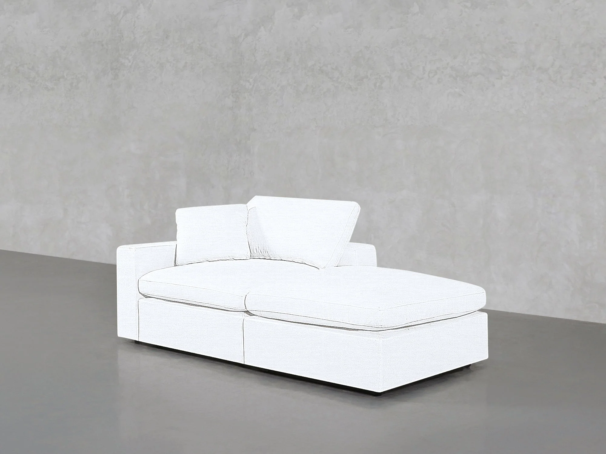 2-Seat Modular Lounger Loveseat - Image 32