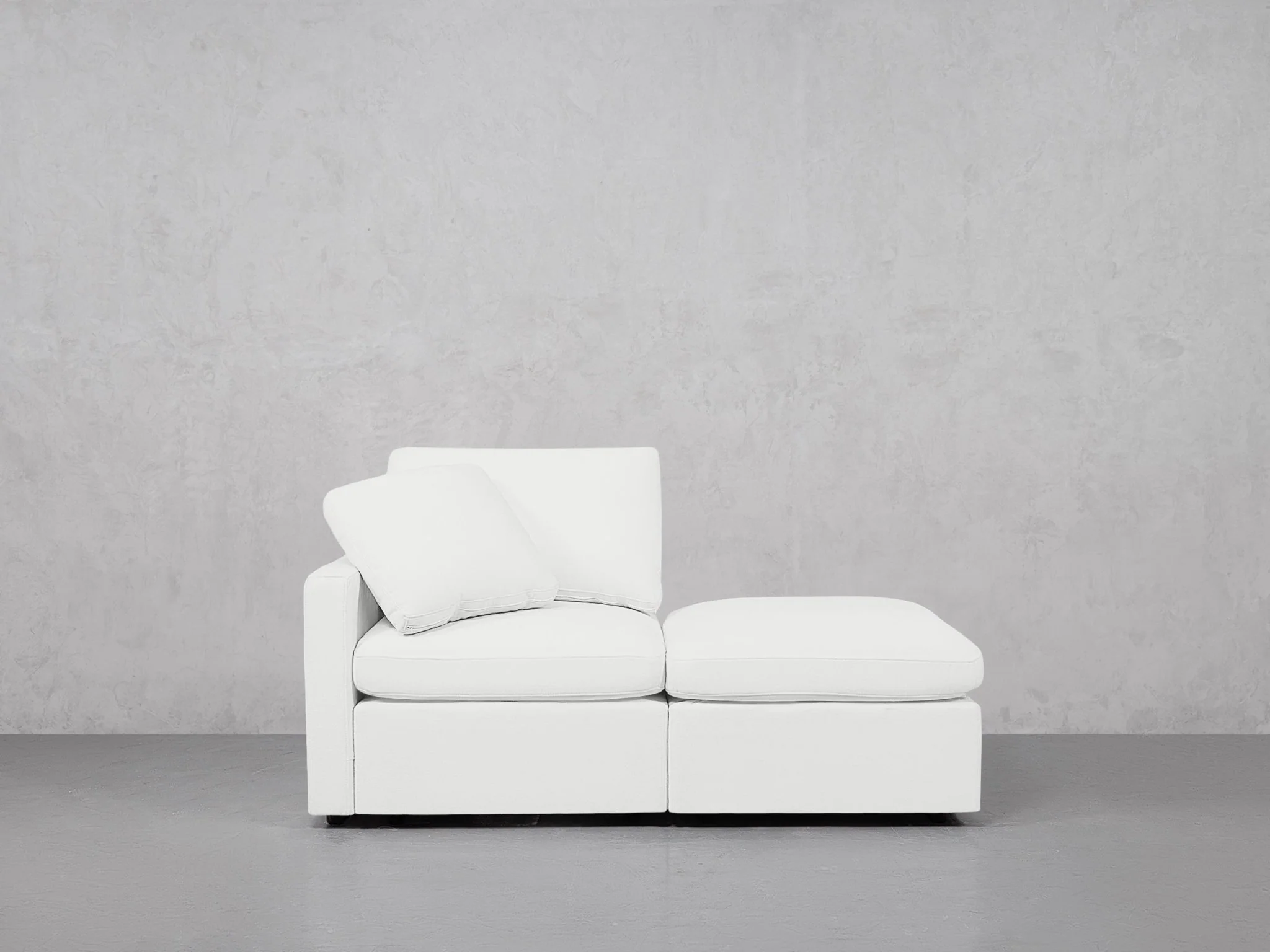 2-Seat Modular Lounger Loveseat (Thin Arm) - Image 10