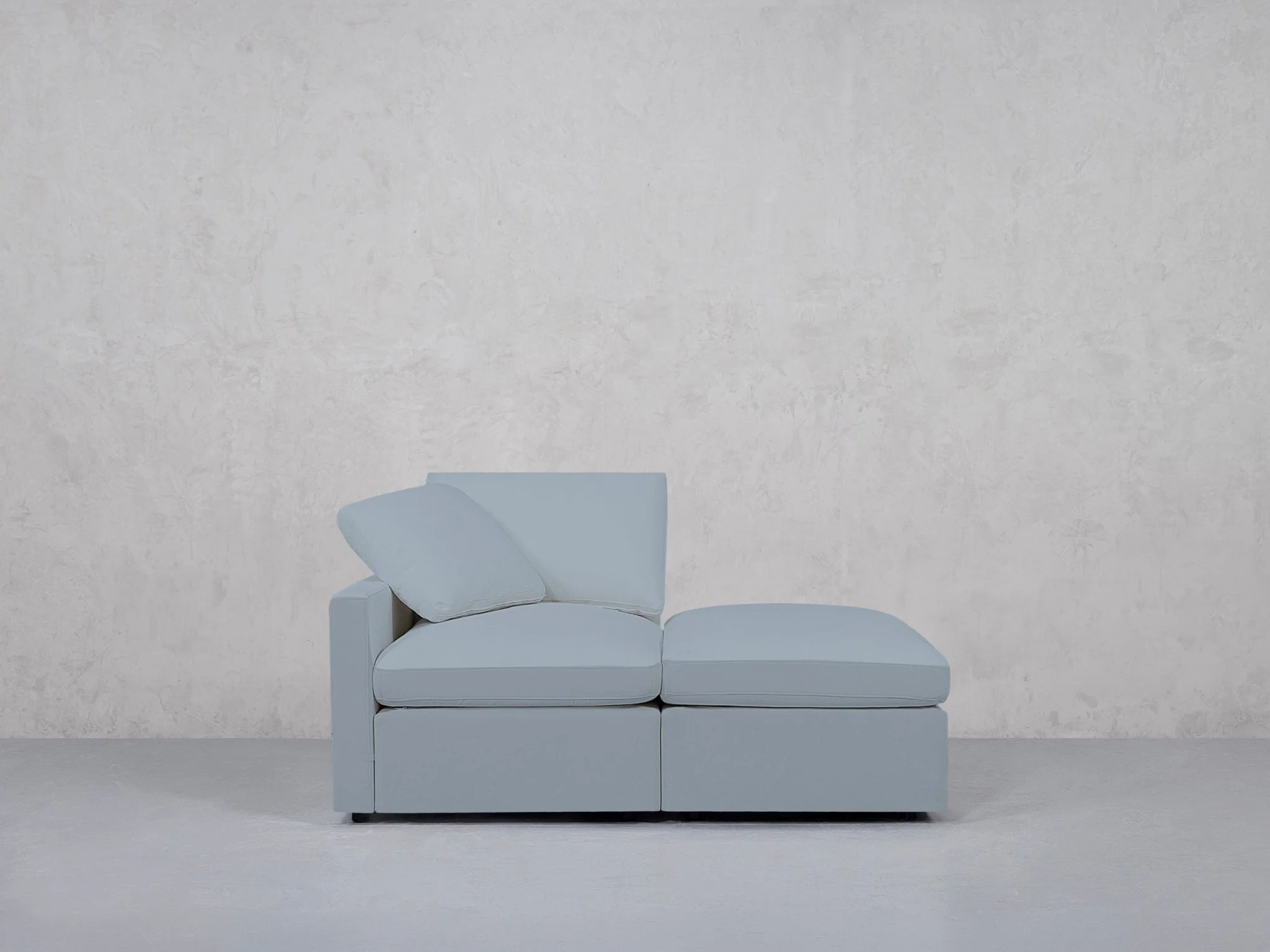 2-Seat Modular Lounger Loveseat (Thin Arm) - Image 123