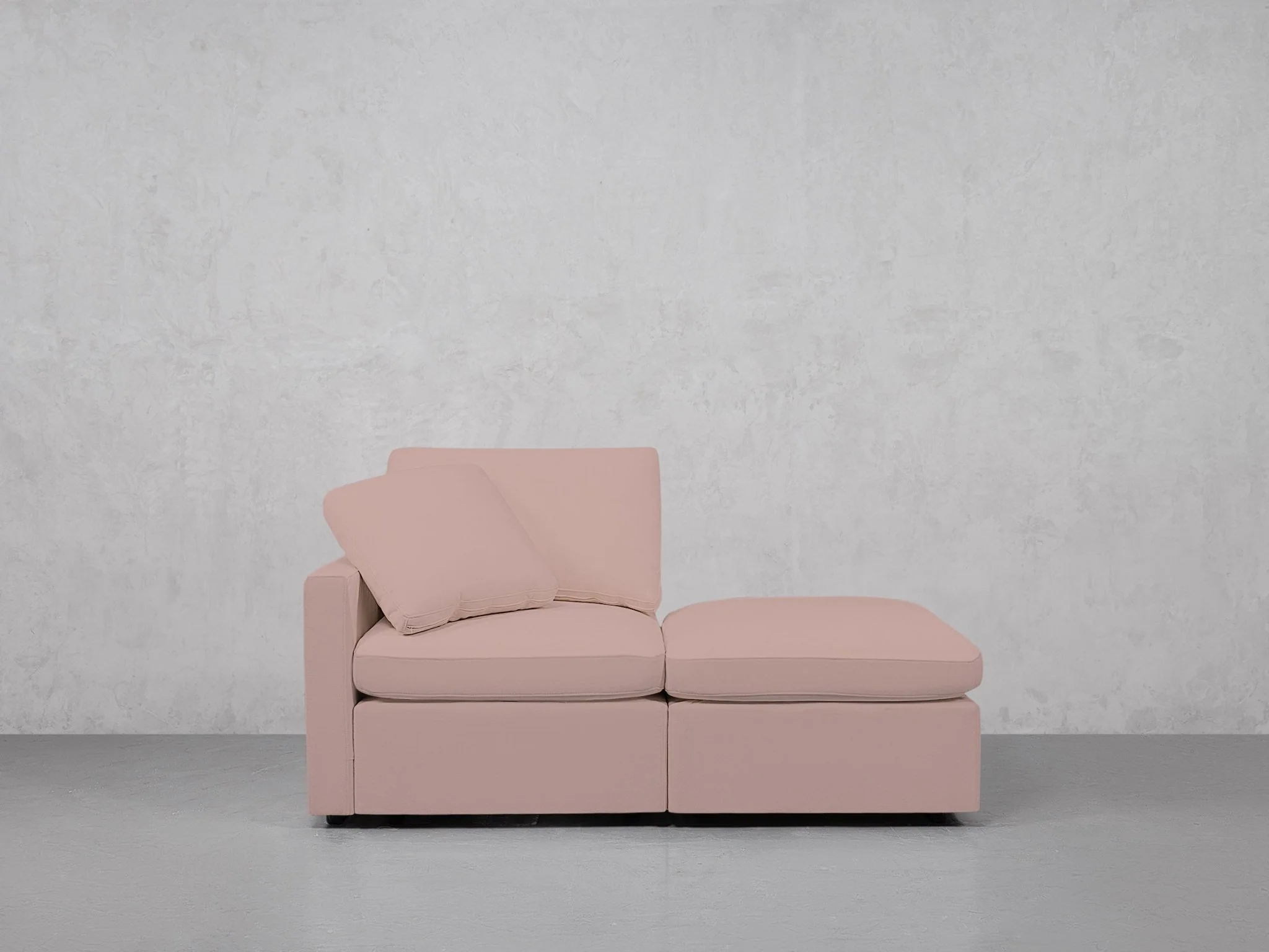 2-Seat Modular Lounger Loveseat (Thin Arm) - Image 129