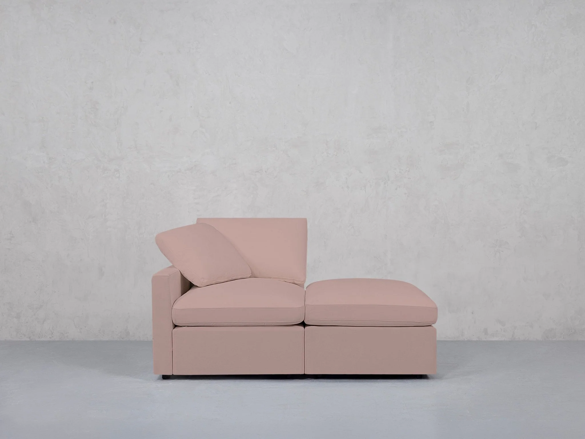 2-Seat Modular Lounger Loveseat (Thin Arm) - Image 130