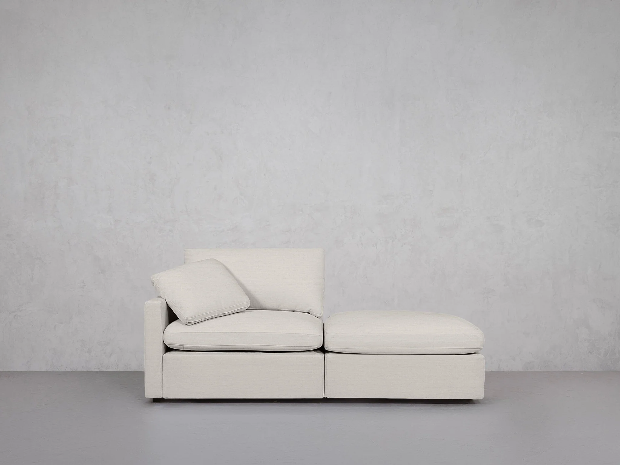 2-Seat Modular Lounger Loveseat (Thin Arm) - Image 15