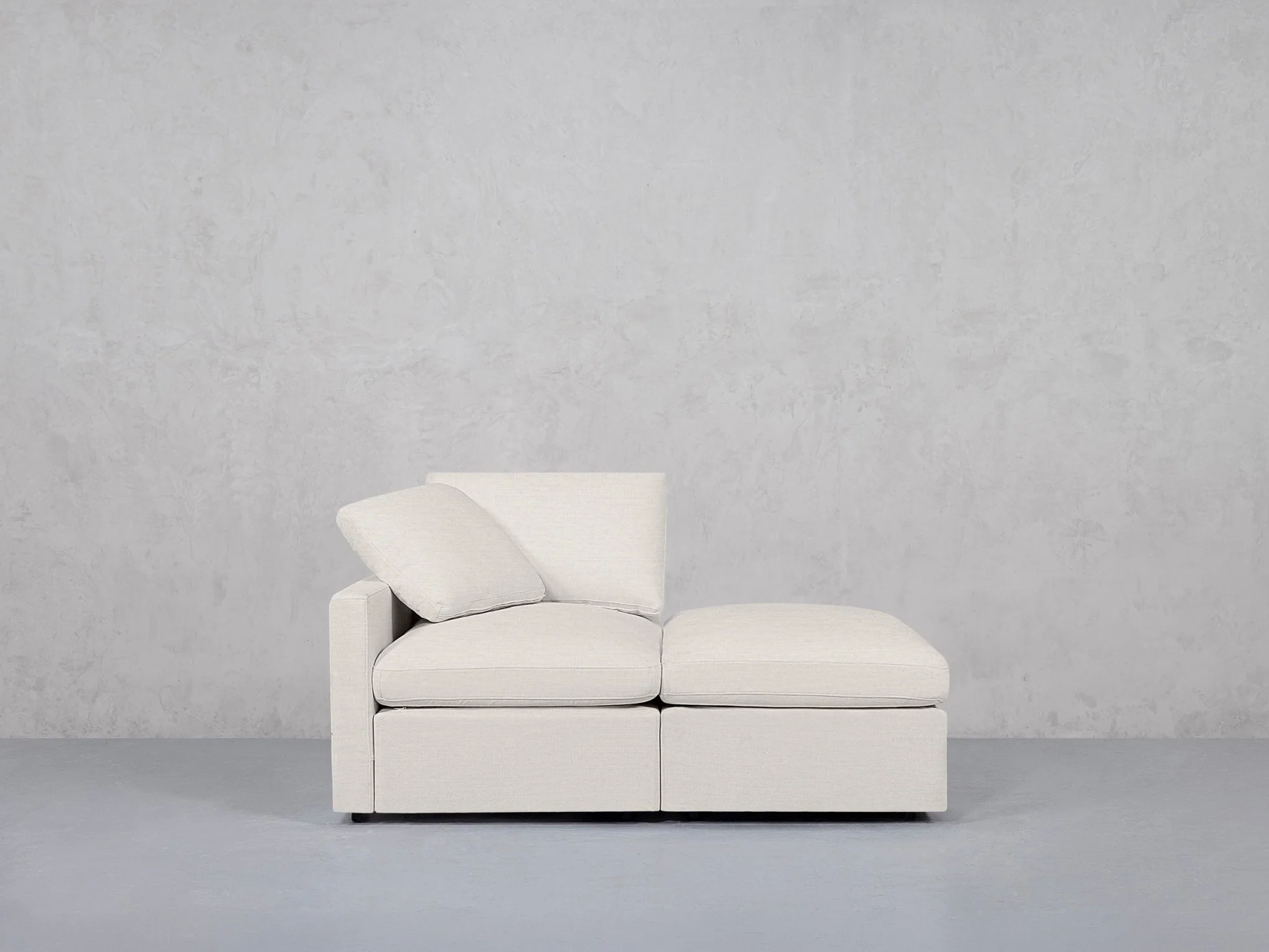 2-Seat Modular Lounger Loveseat (Thin Arm) - Image 18