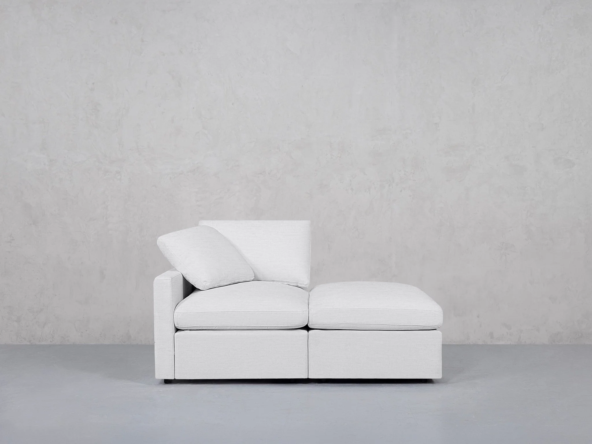 2-Seat Modular Lounger Loveseat (Thin Arm) - Image 25