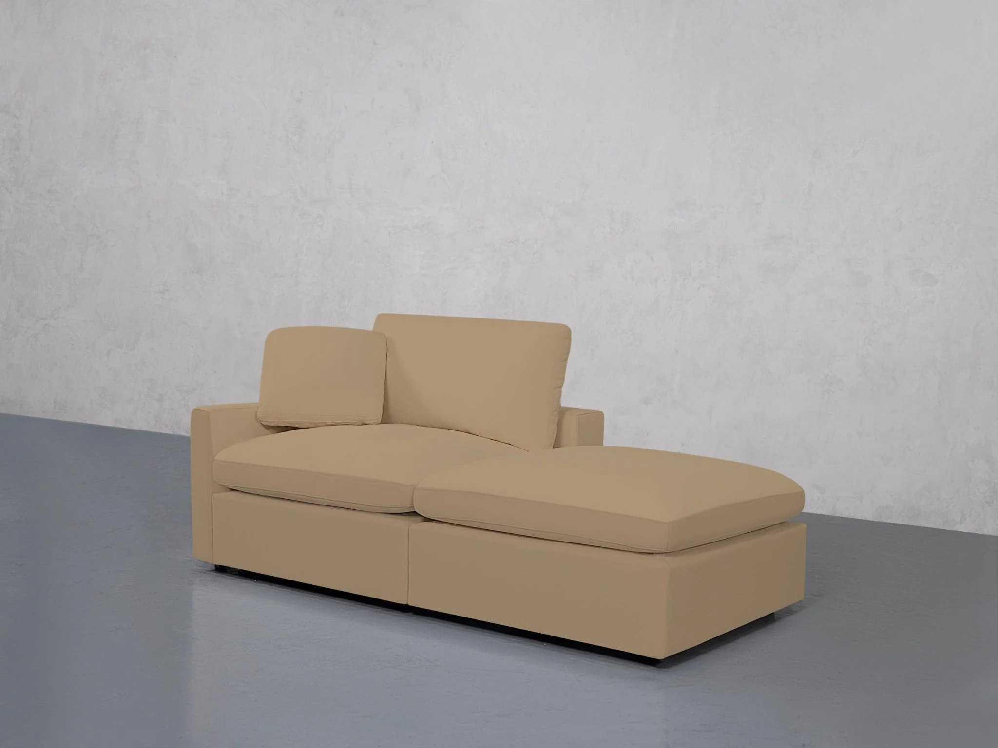 2-Seat Modular Lounger Loveseat (Thin Arm) - Image 58