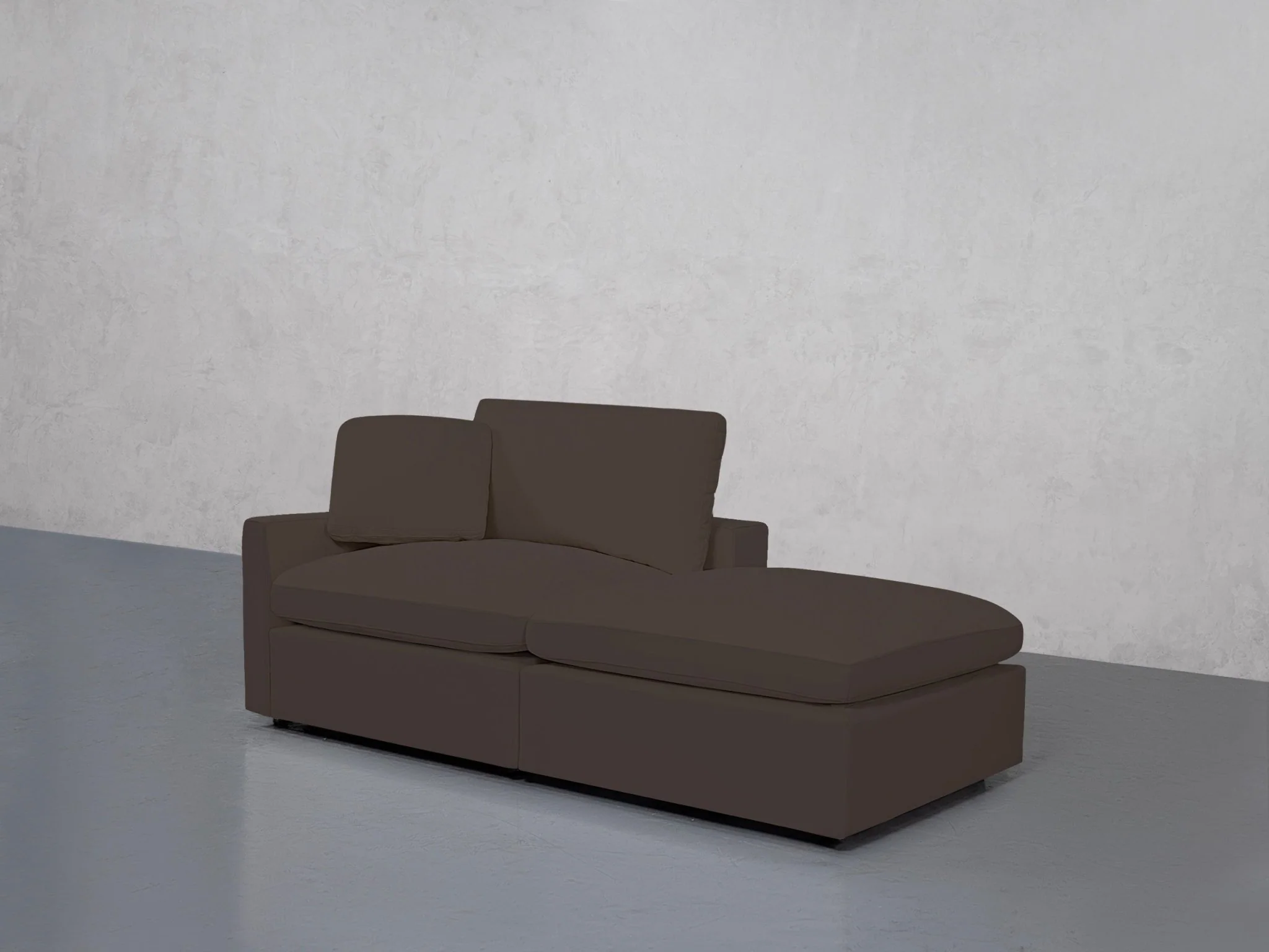 2-Seat Modular Lounger Loveseat (Thin Arm) - Image 72