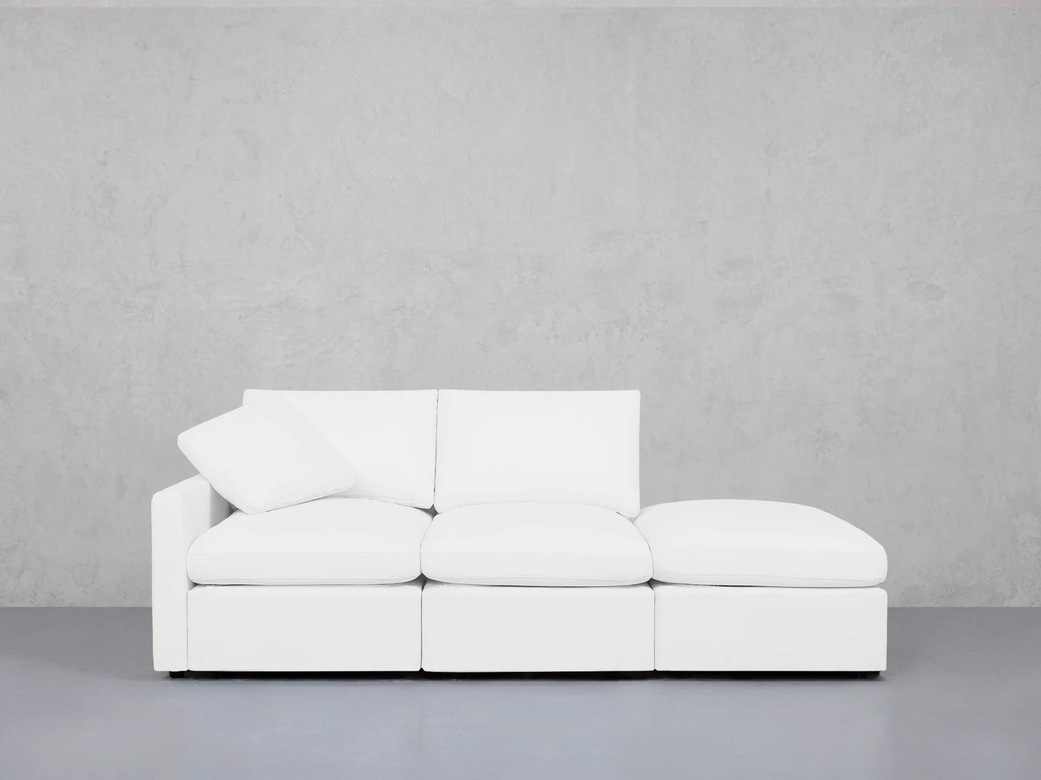 3-Seat Modular Lounger Sofa (Thin Arm) - Image 11