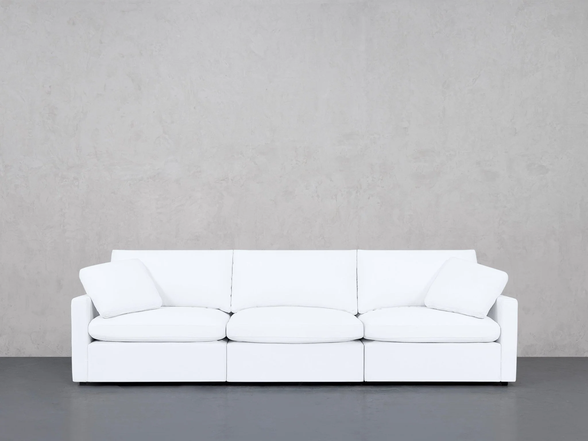 3-Seat Modular Sofa (Thin Arms)