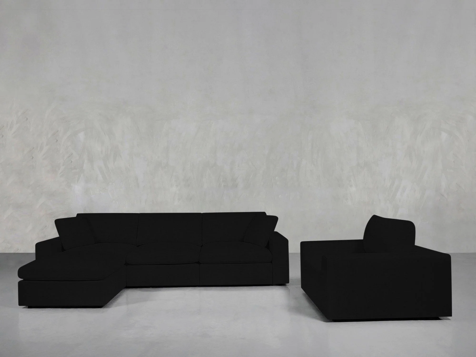 4-1 Sectional & Armchair Set - Image 69