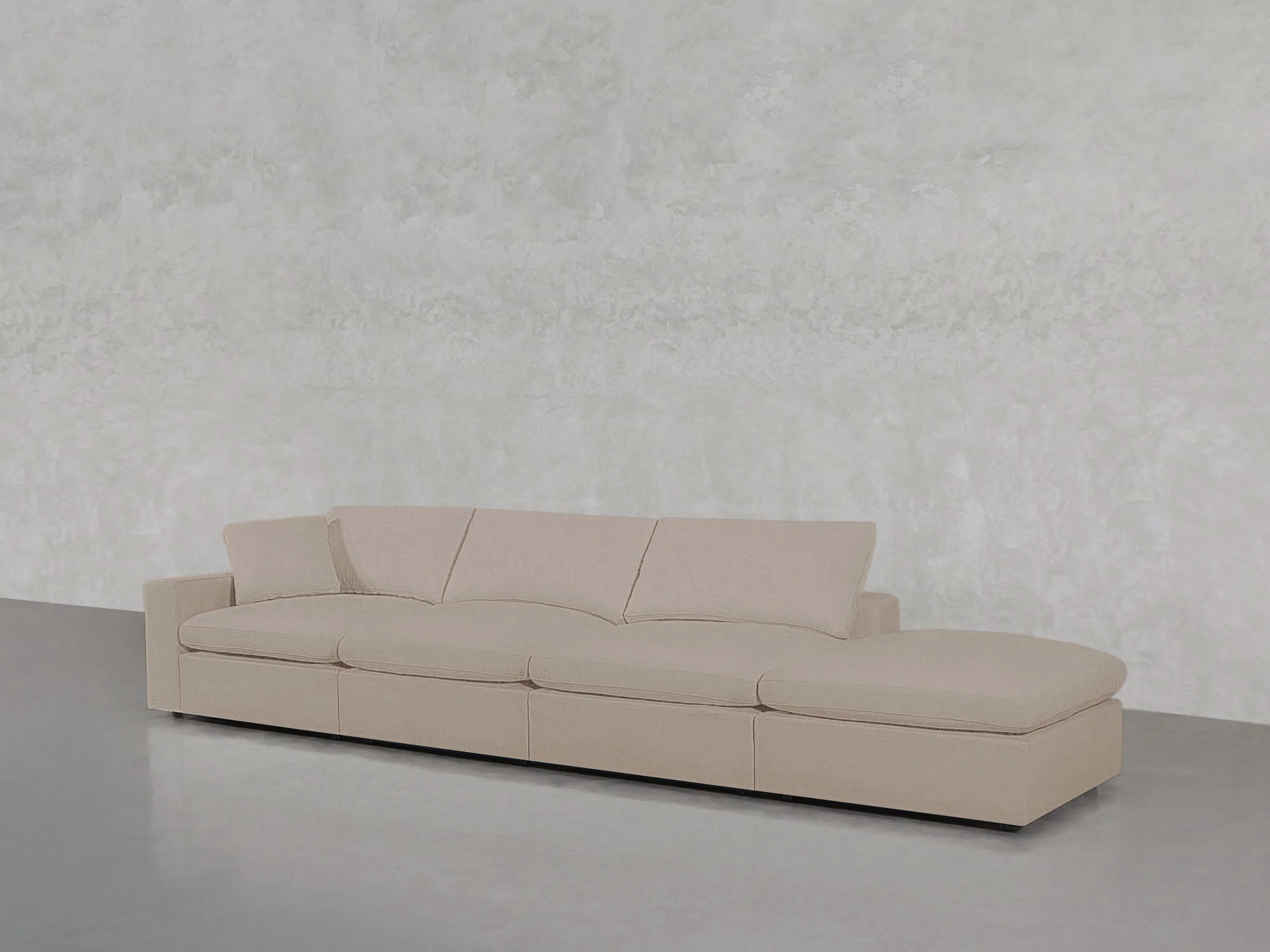 4-Seat Modular Lounger Sofa - Image 143