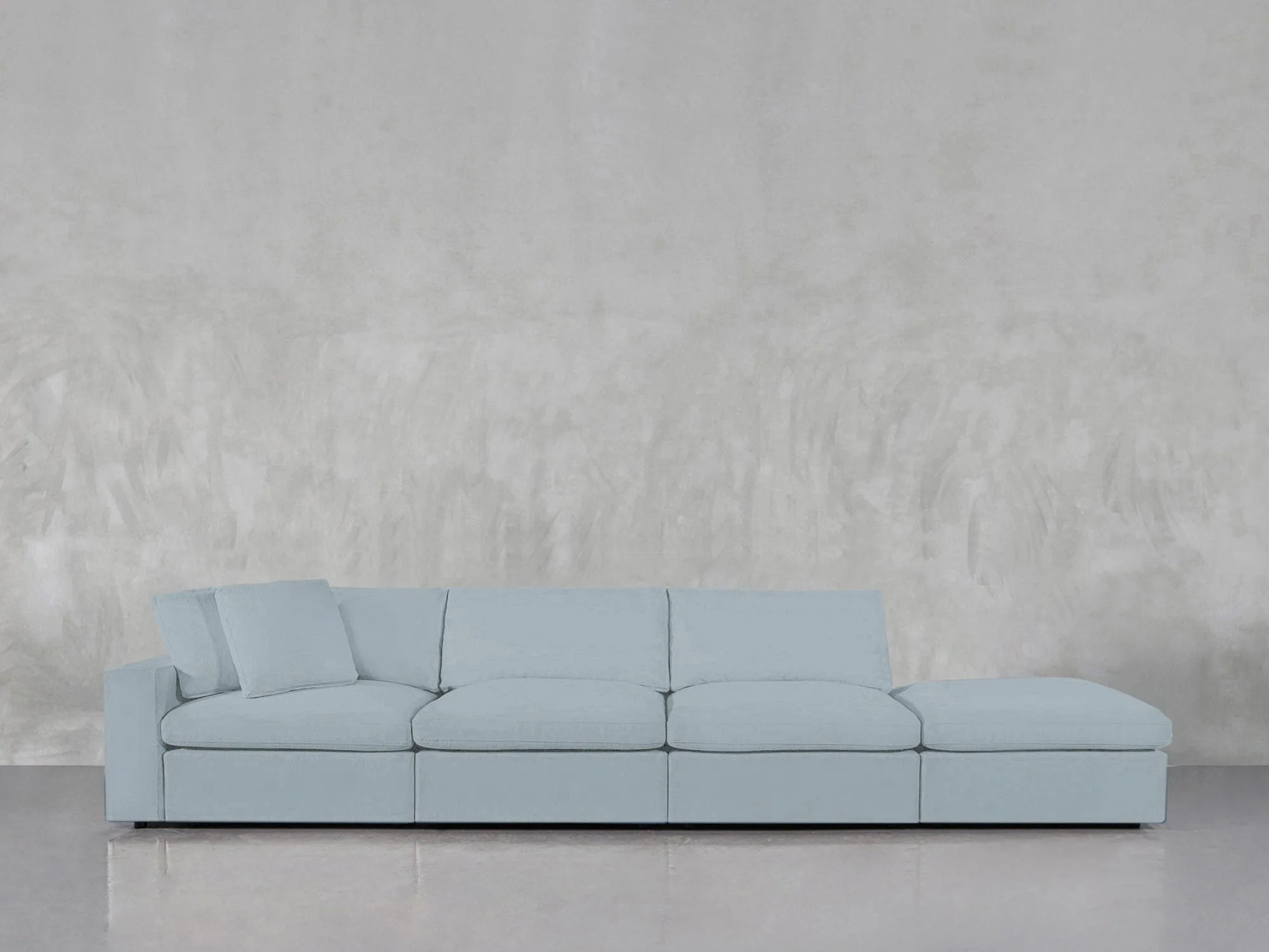 4-Seat Modular Lounger Sofa - Image 229