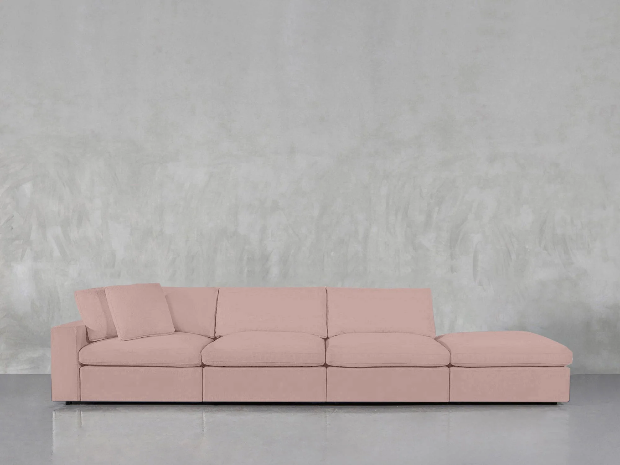 4-Seat Modular Lounger Sofa - Image 240
