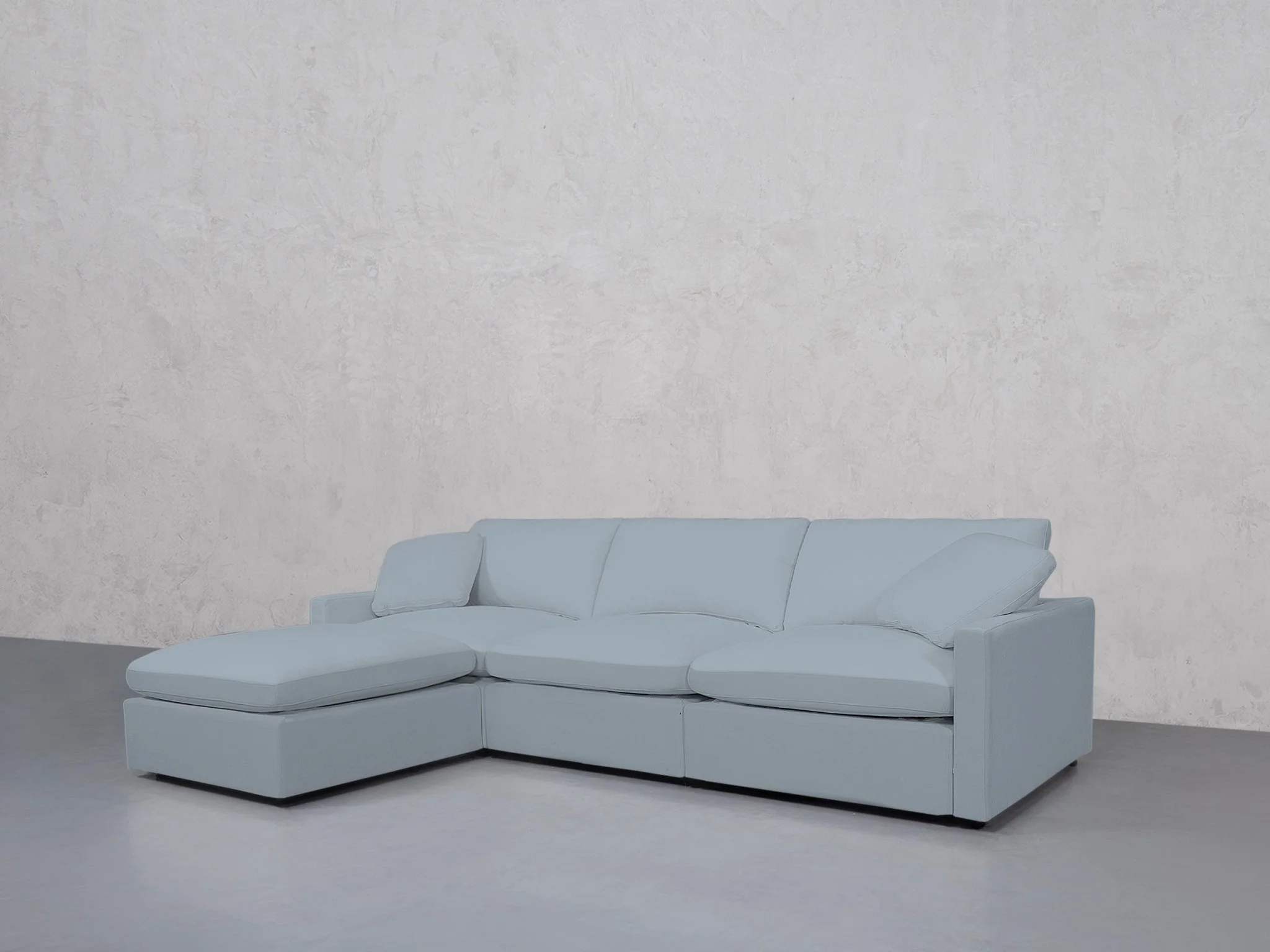 4-Seat Modular Chaise Sectional (Thin Arms) - Image 128