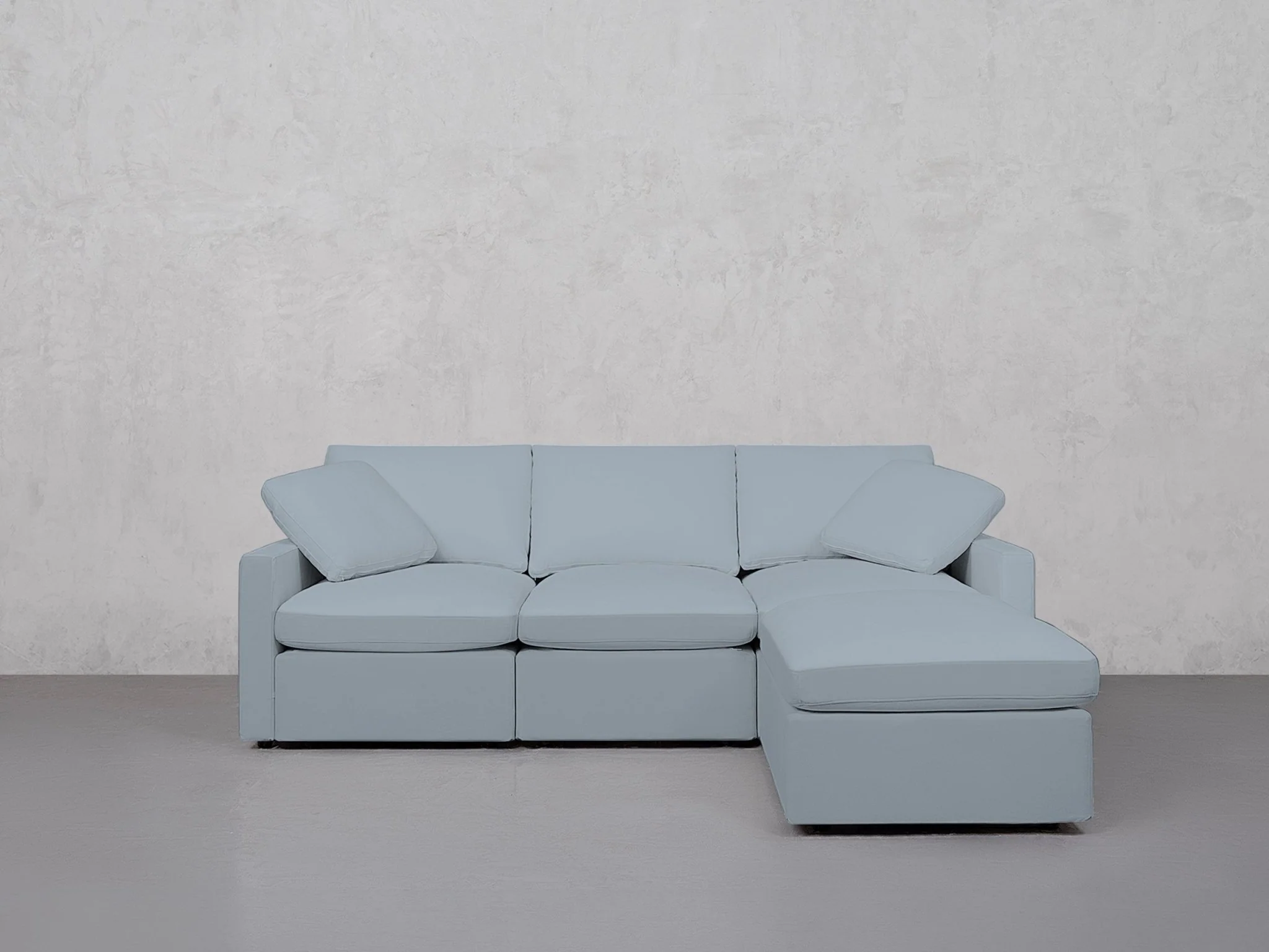 4-Seat Modular Chaise Sectional (Thin Arms) - Image 129