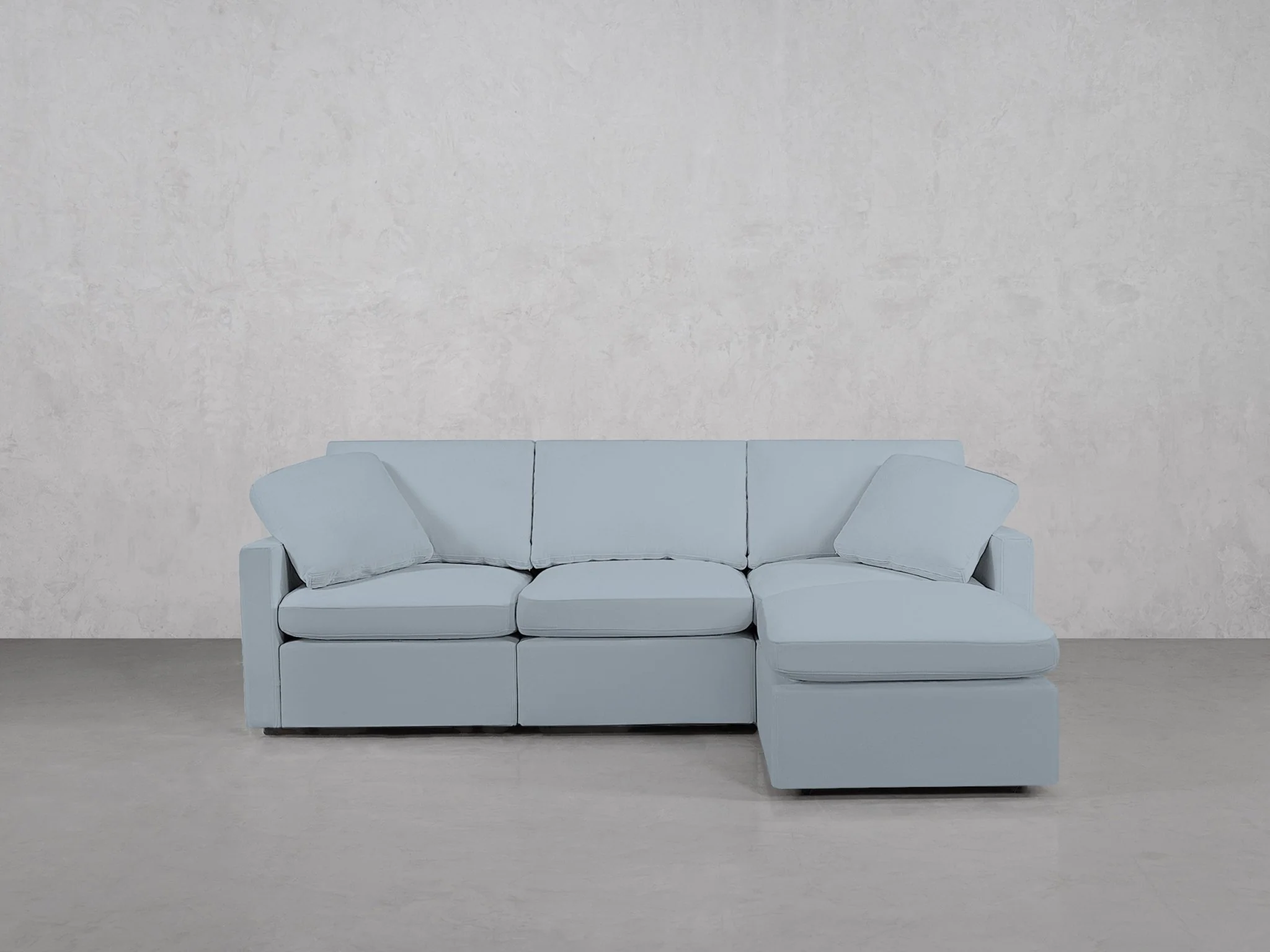 4-Seat Modular Chaise Sectional (Thin Arms) - Image 130