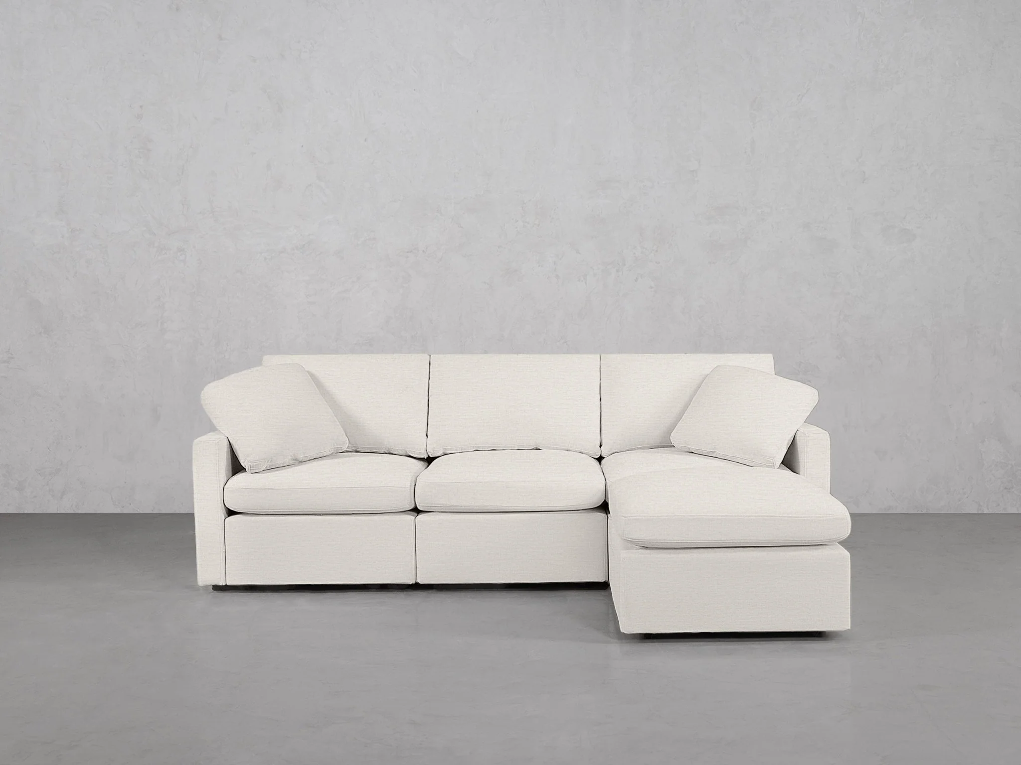 4-Seat Modular Chaise Sectional (Thin Arms) - Image 17