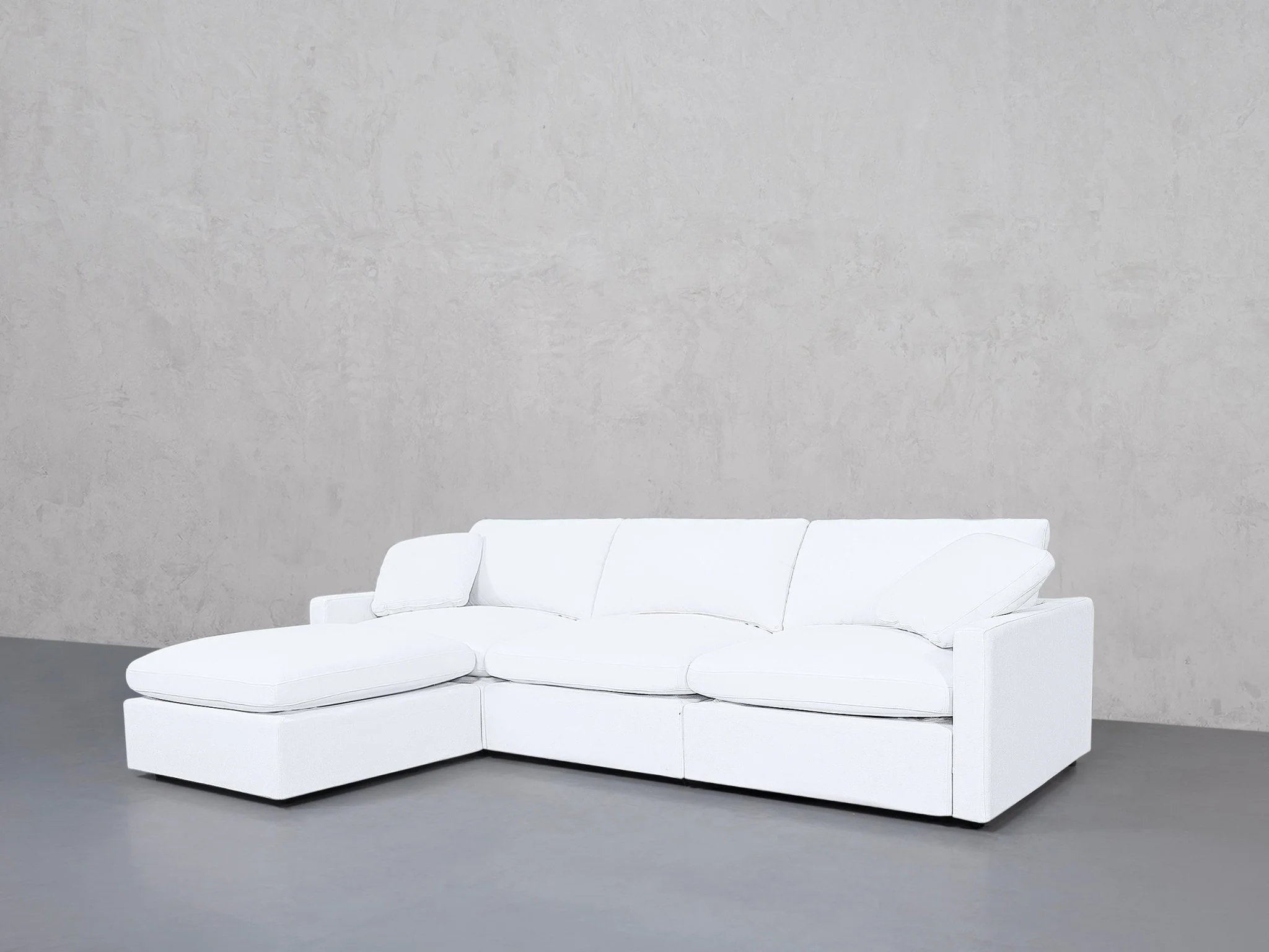 4-Seat Modular Chaise Sectional (Thin Arms) - Image 2