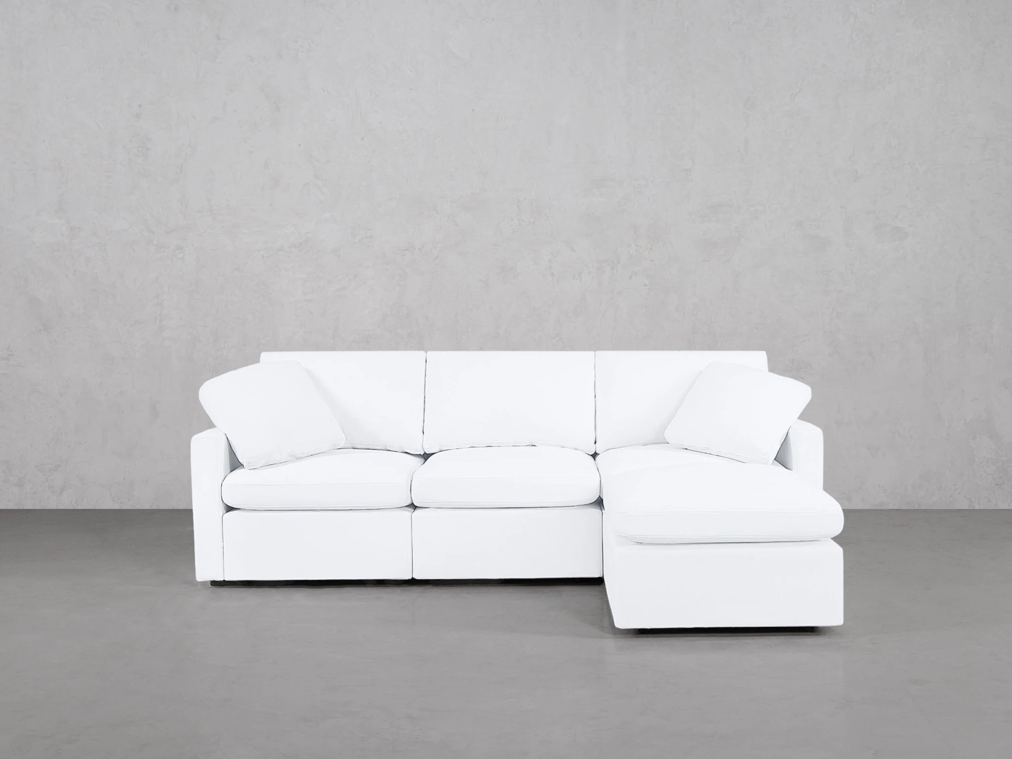 4-Seat Modular Chaise Sectional (Thin Arms) - Image 3