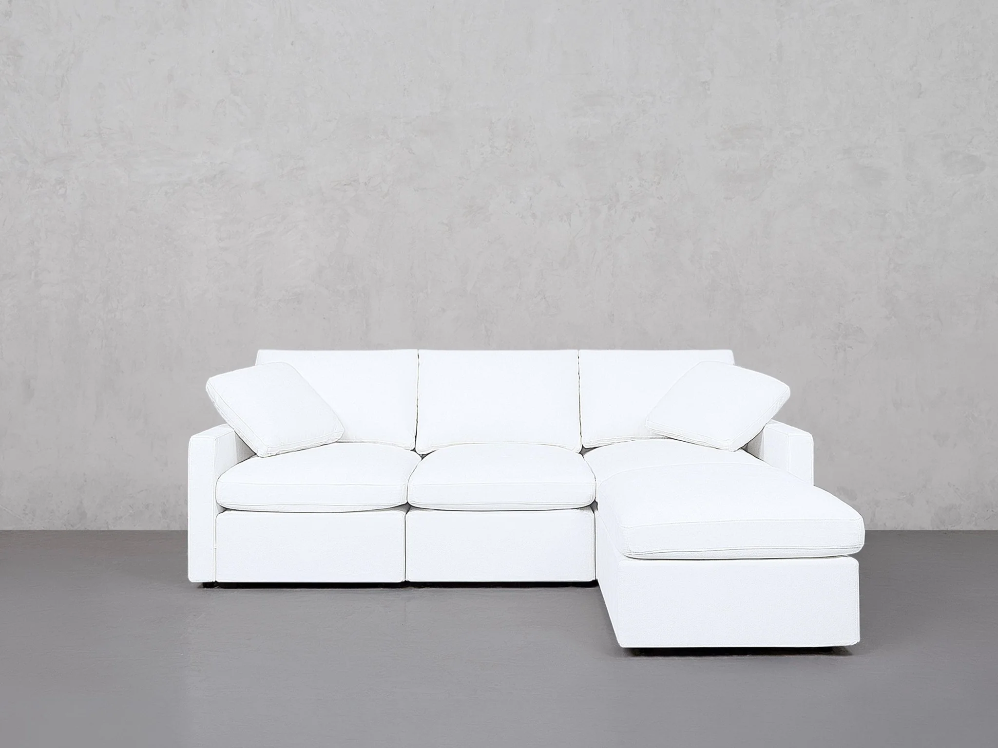 4-Seat Modular Chaise Sectional (Thin Arms) - Image 4