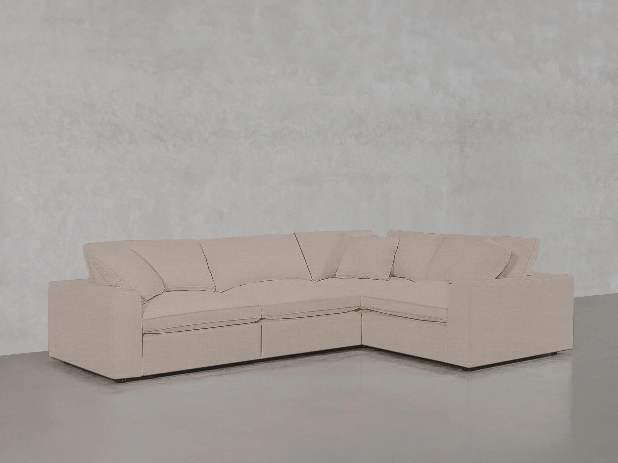 4-Seat Modular Corner Right Sectional - Image 142
