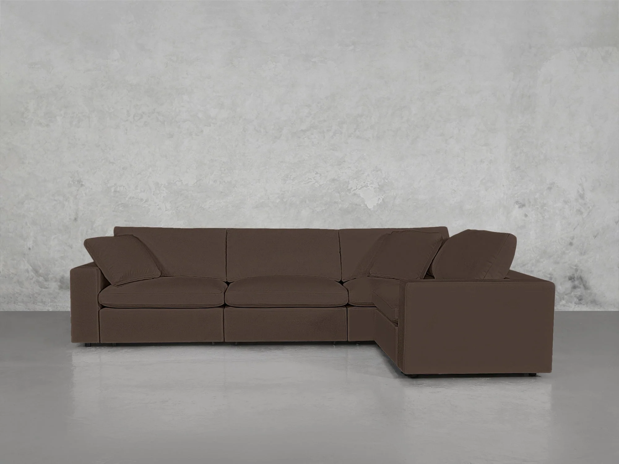 4-Seat Modular Corner Right Sectional - Image 152