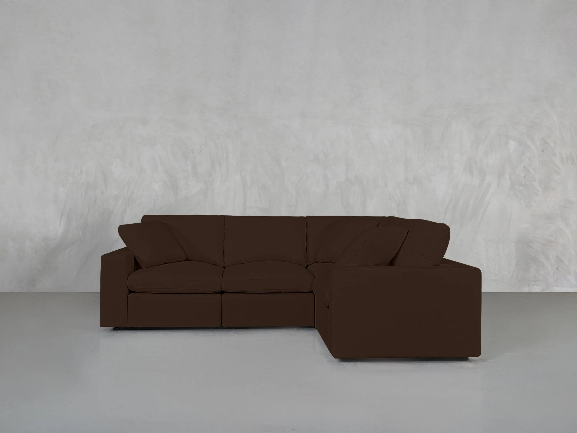 4-Seat Modular Corner Right Sectional - Image 165