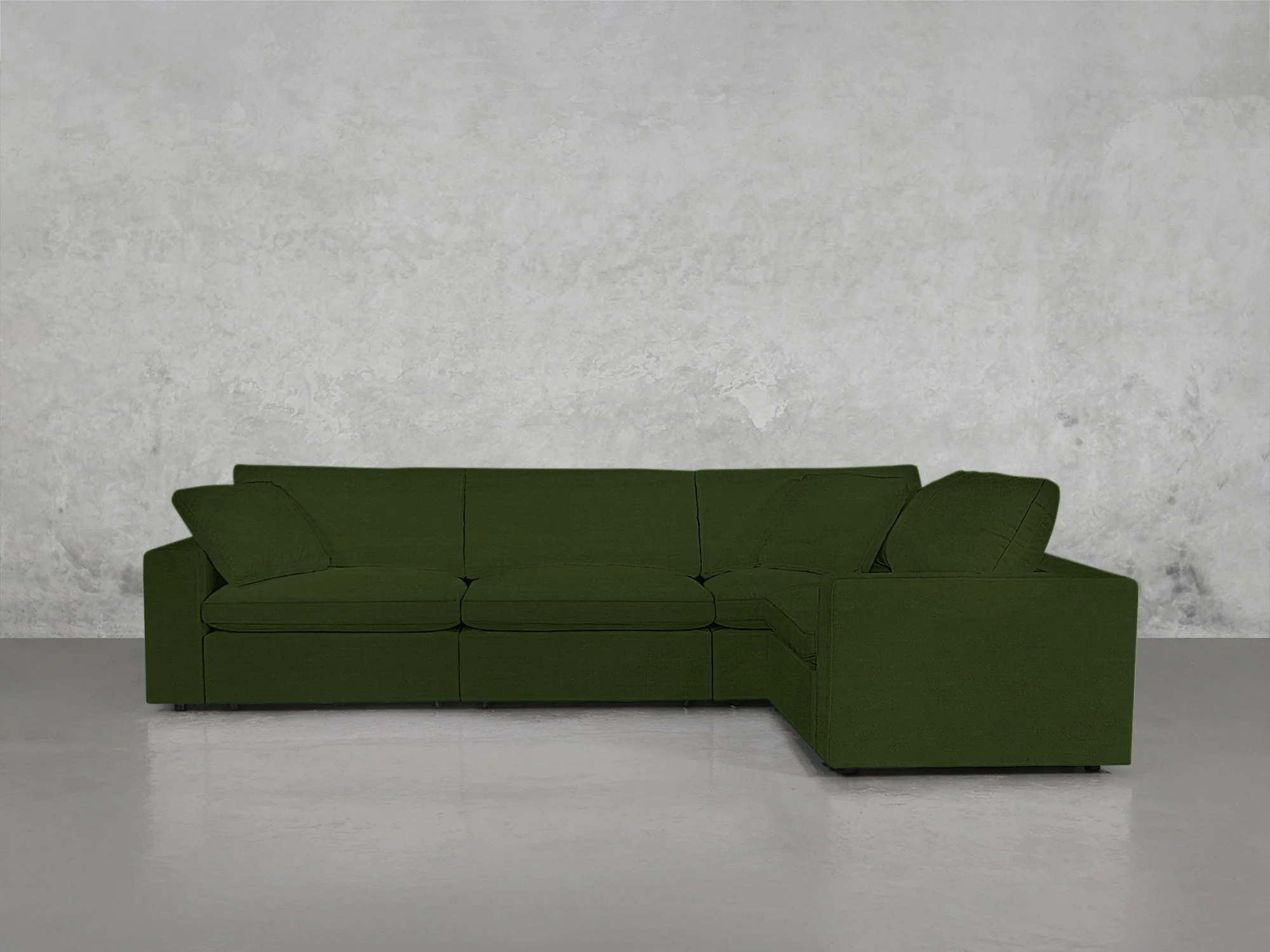 4-Seat Modular Corner Right Sectional - Image 175