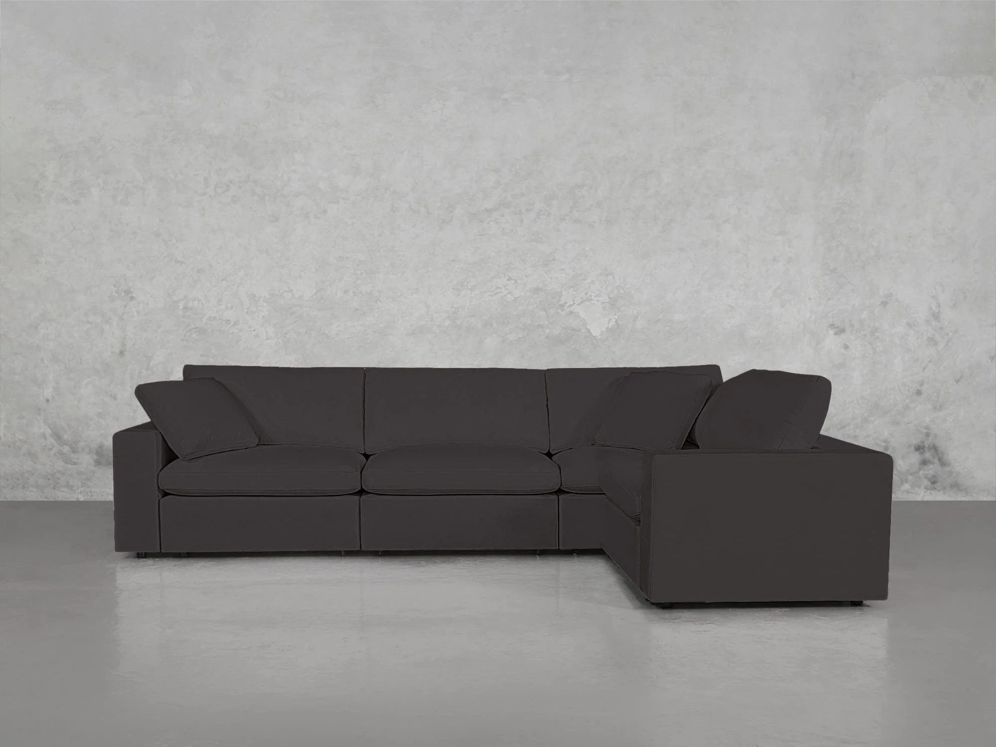 4-Seat Modular Corner Right Sectional - Image 207