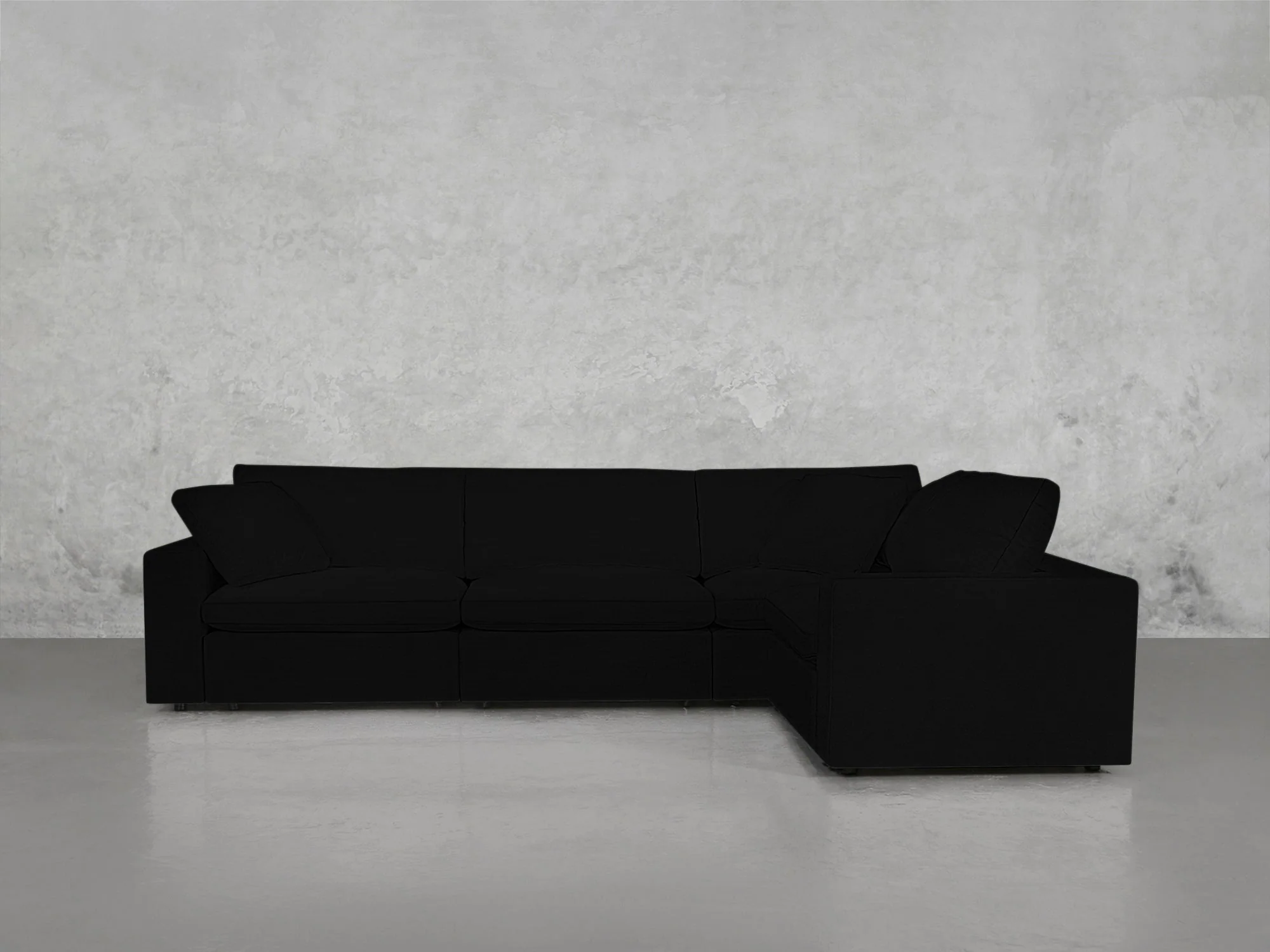 4-Seat Modular Corner Right Sectional - Image 218