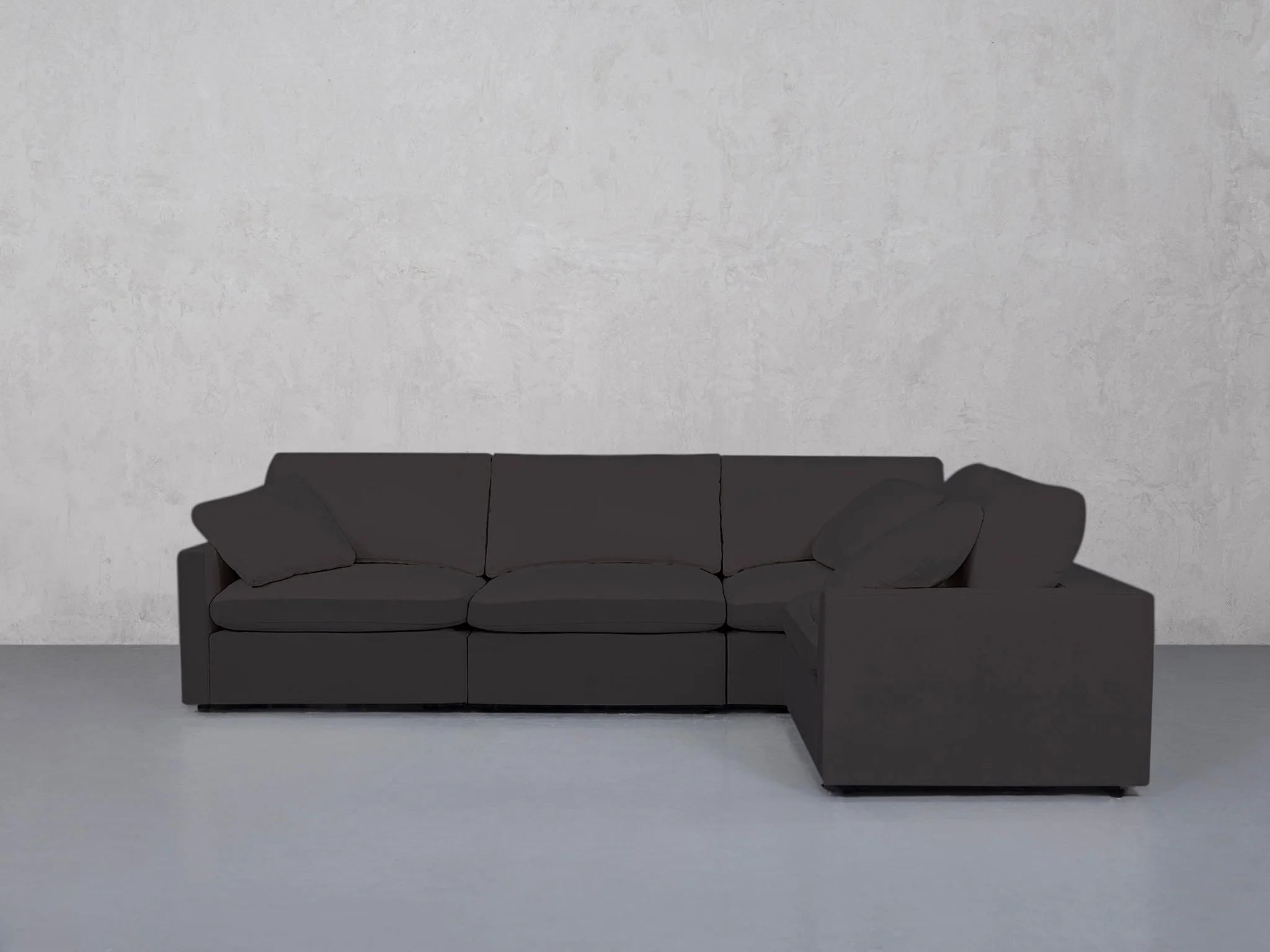 4-Seat Modular Corner Right Sectional (Thin Arms) - Image 106