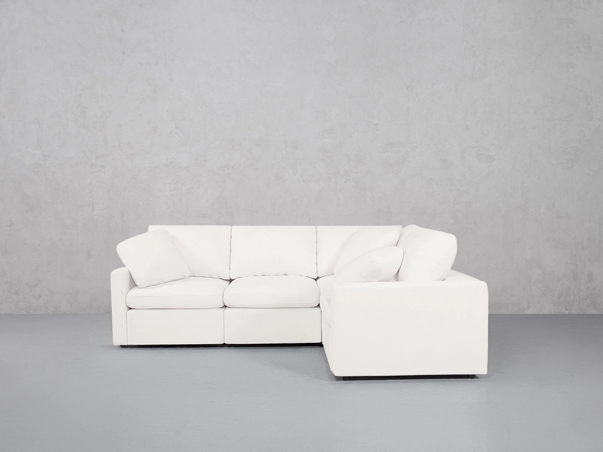 4-Seat Modular Corner Right Sectional (Thin Arms) - Image 11