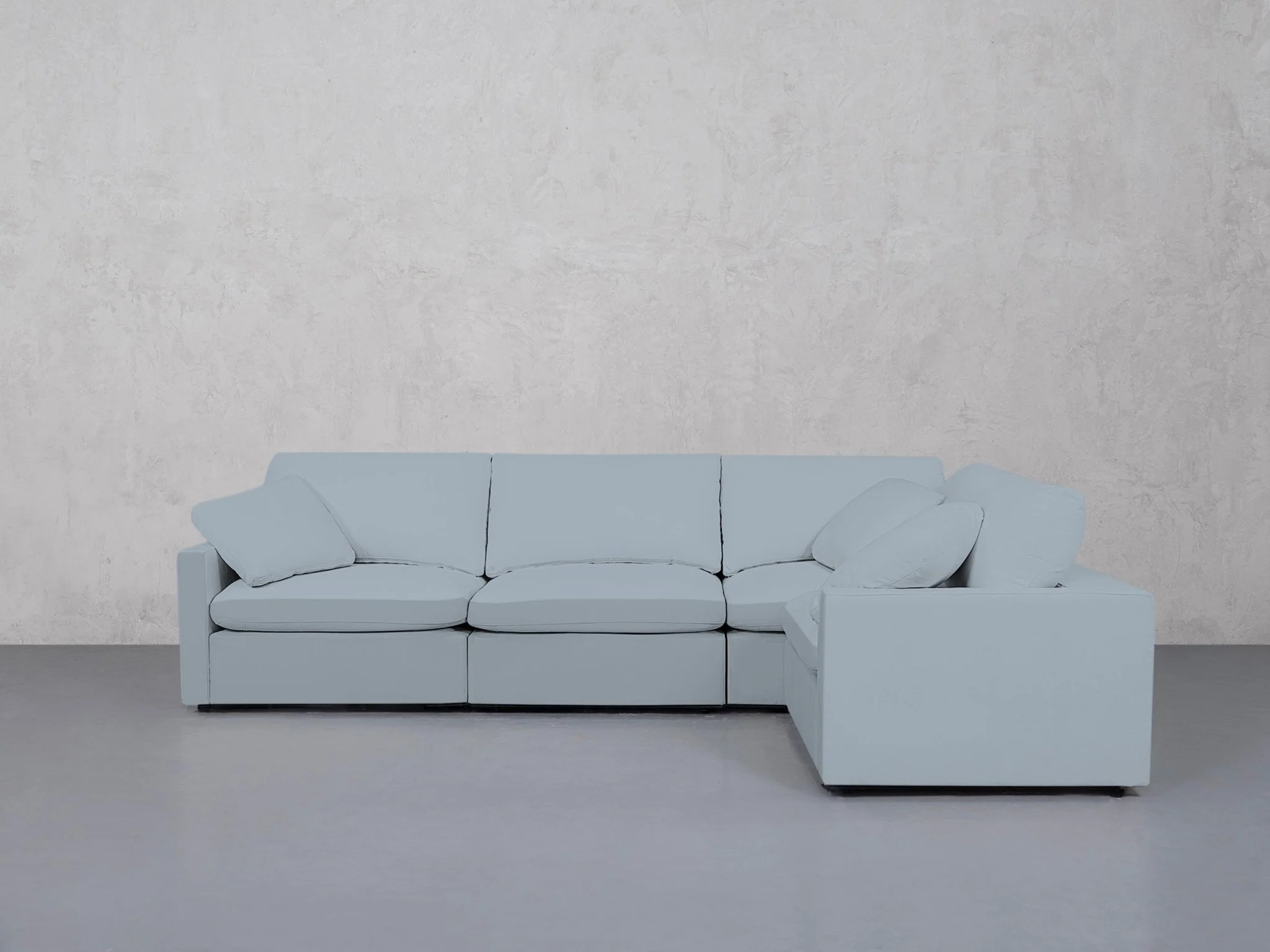 4-Seat Modular Corner Right Sectional (Thin Arms) - Image 120