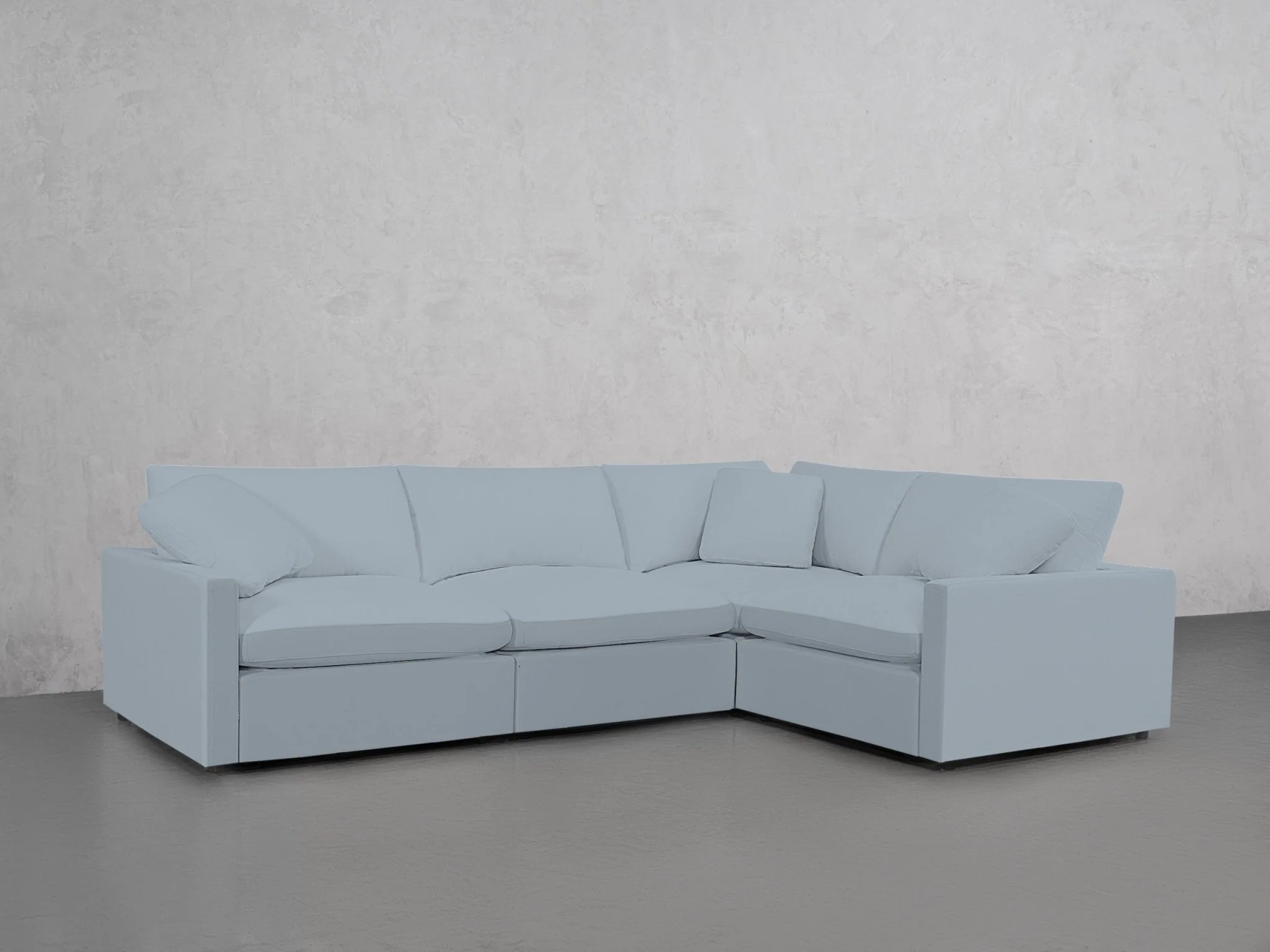 4-Seat Modular Corner Right Sectional (Thin Arms) - Image 121
