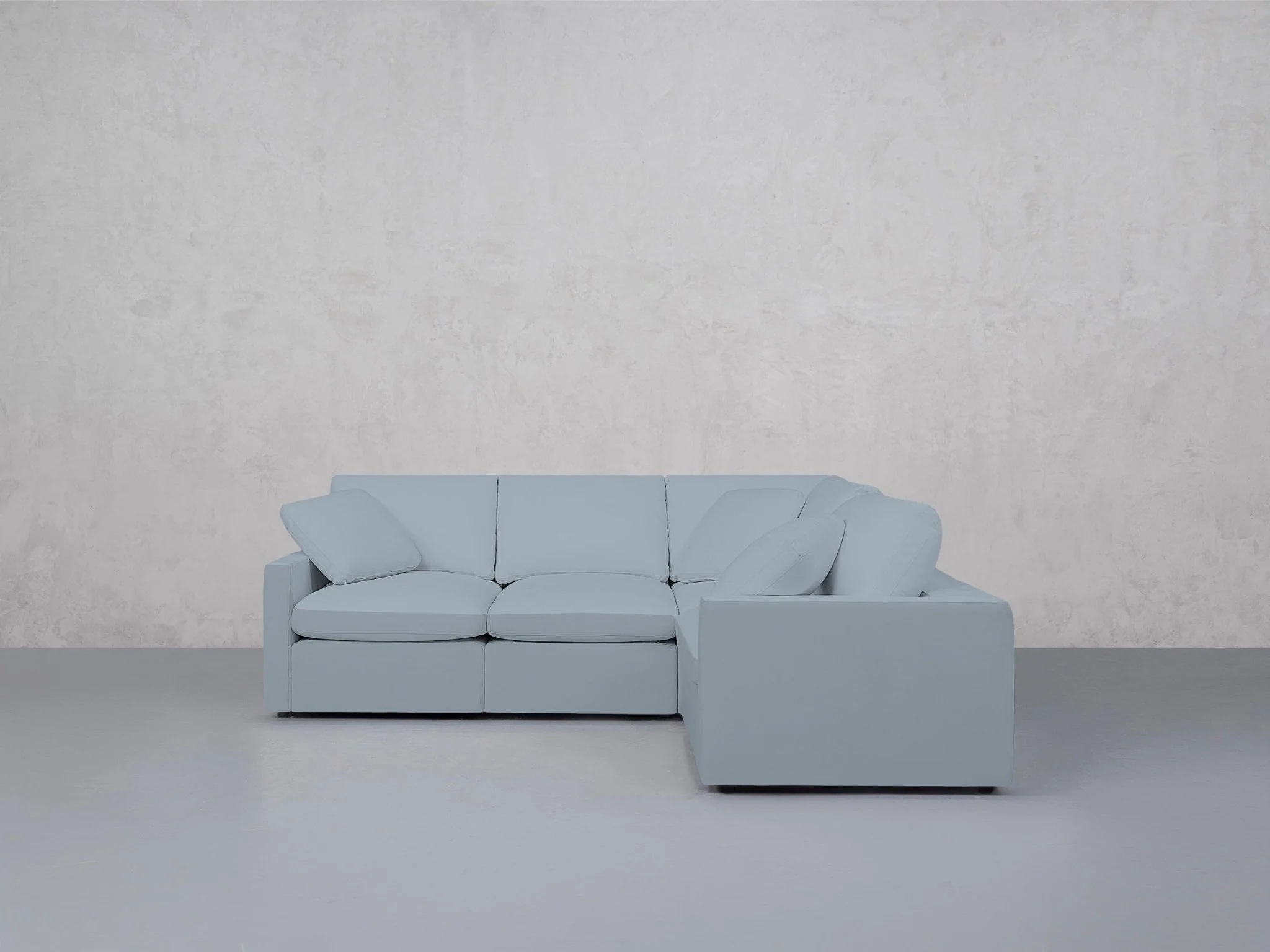 4-Seat Modular Corner Right Sectional (Thin Arms) - Image 123