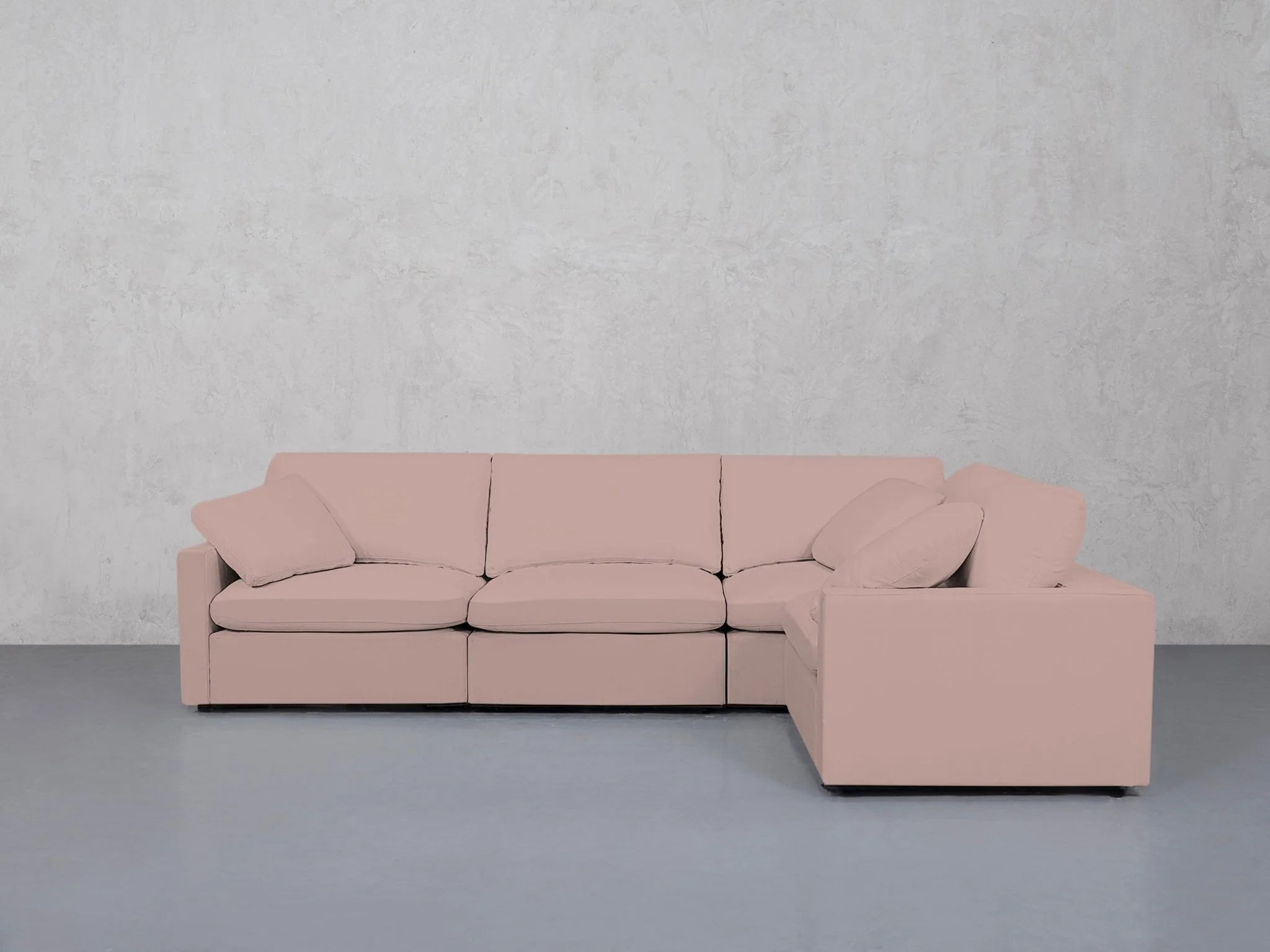4-Seat Modular Corner Right Sectional (Thin Arms) - Image 127