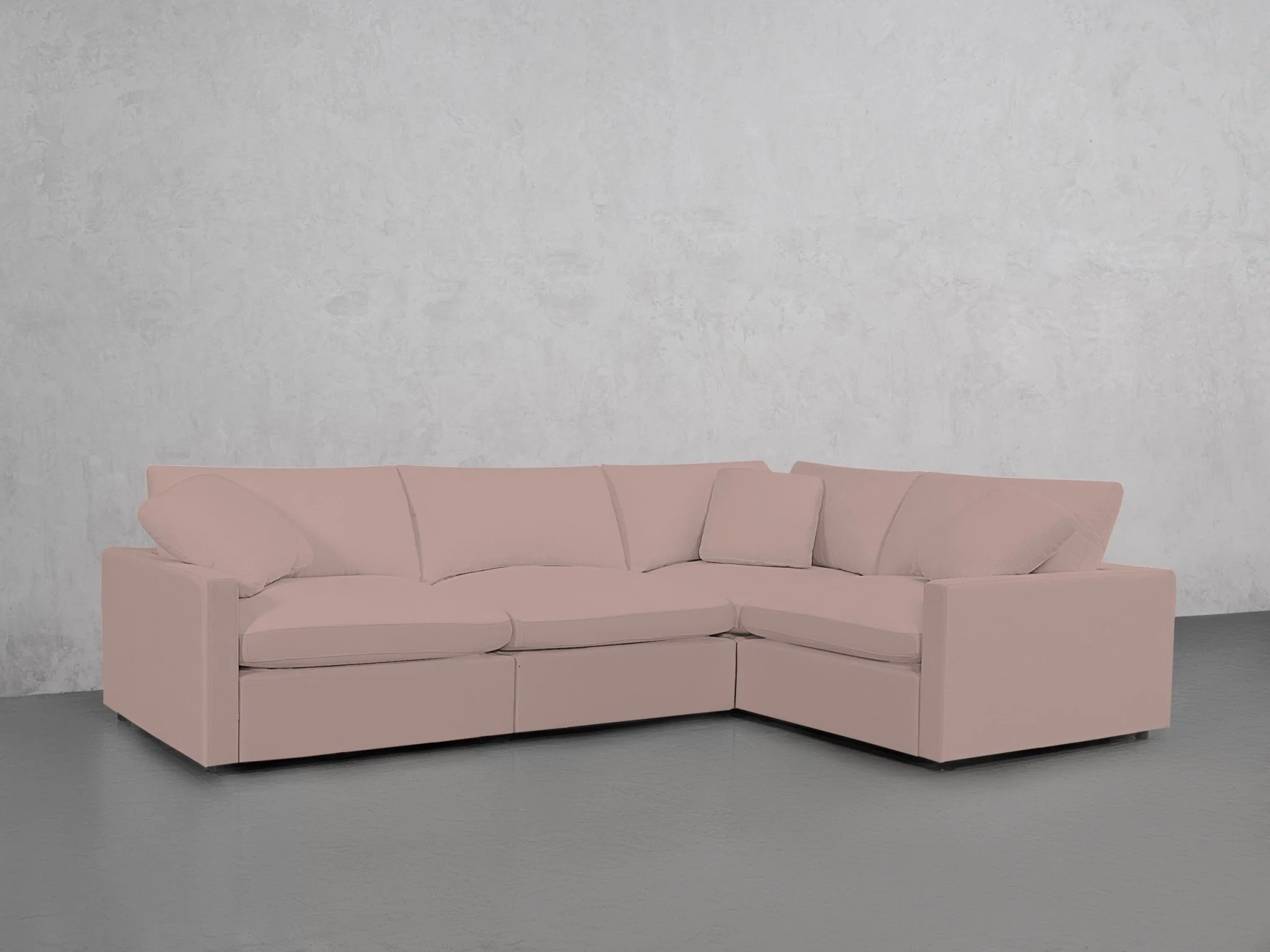4-Seat Modular Corner Right Sectional (Thin Arms) - Image 128