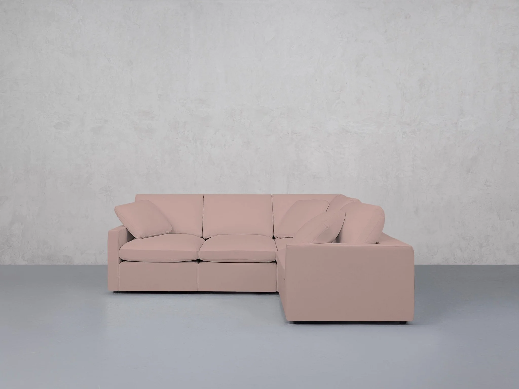 4-Seat Modular Corner Right Sectional (Thin Arms) - Image 130