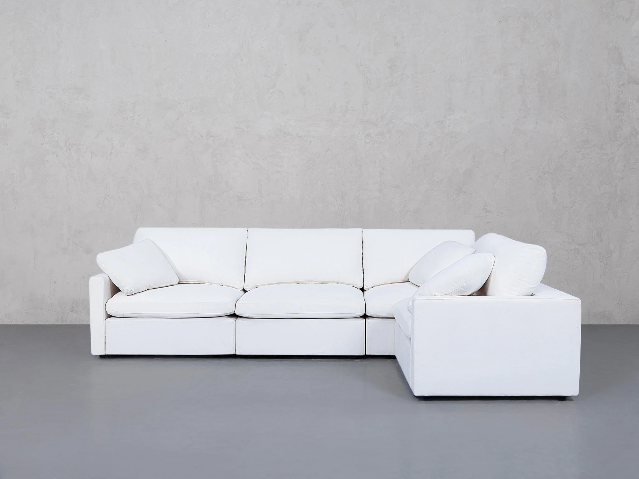 4-Seat Modular Corner Right Sectional (Thin Arms) - Image 134
