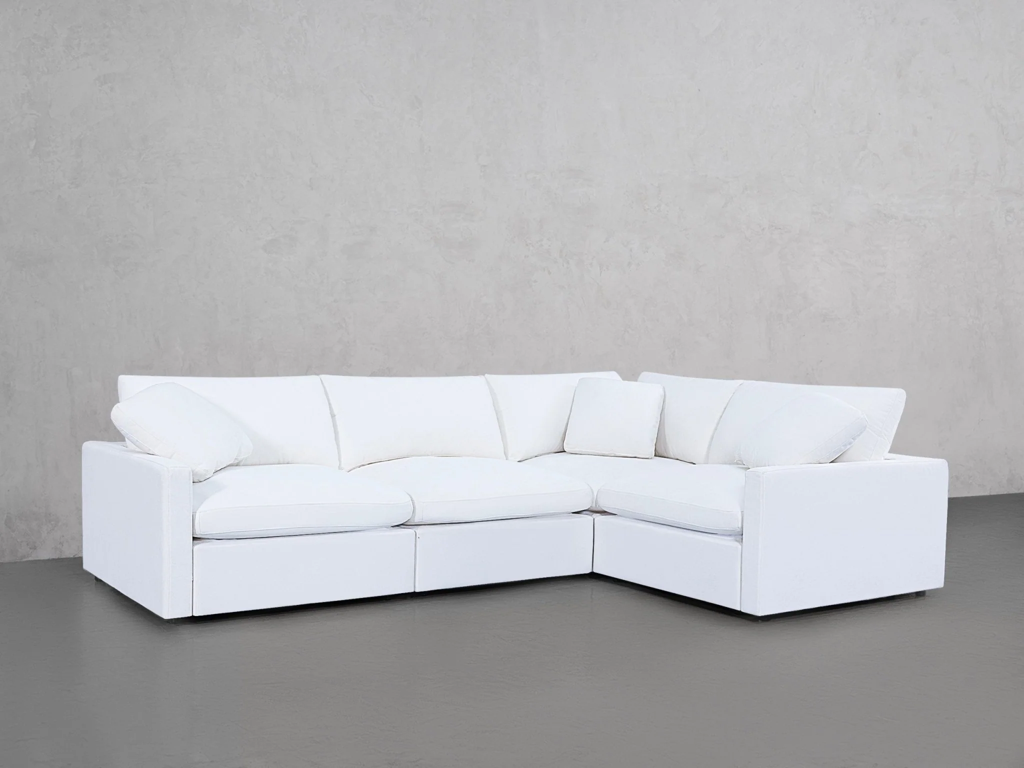 4-Seat Modular Corner Right Sectional (Thin Arms) - Image 135