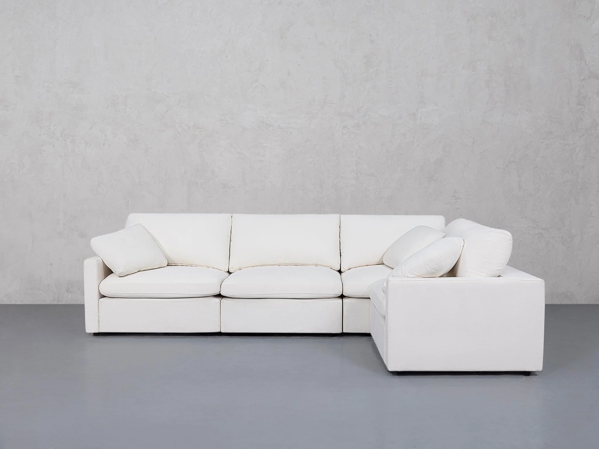 4-Seat Modular Corner Right Sectional (Thin Arms) - Image 139