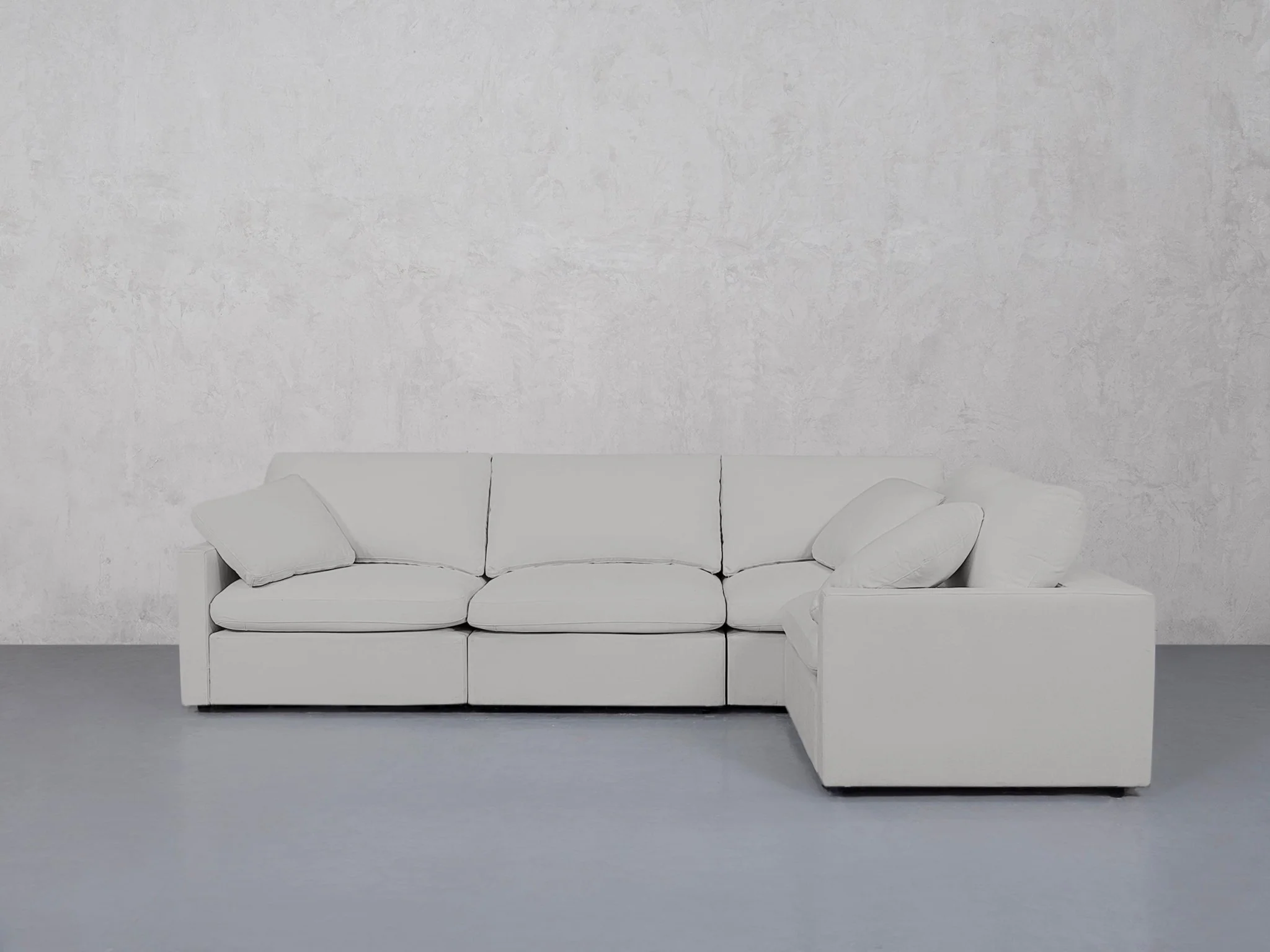 4-Seat Modular Corner Right Sectional (Thin Arms) - Image 144