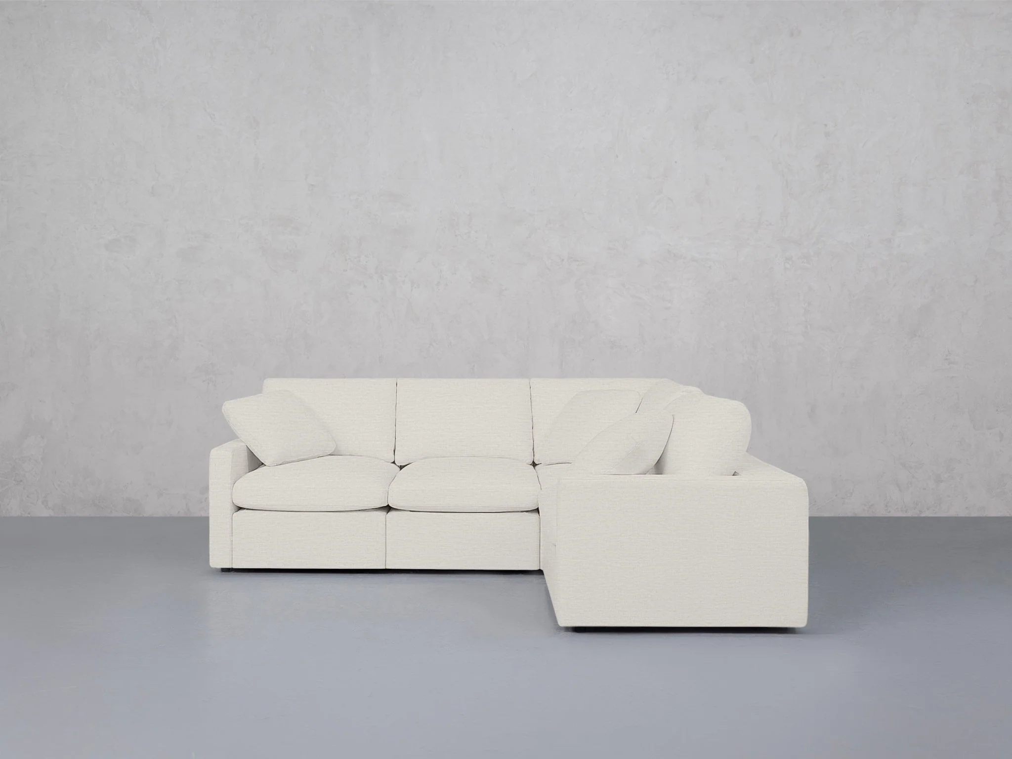 4-Seat Modular Corner Right Sectional (Thin Arms) - Image 18