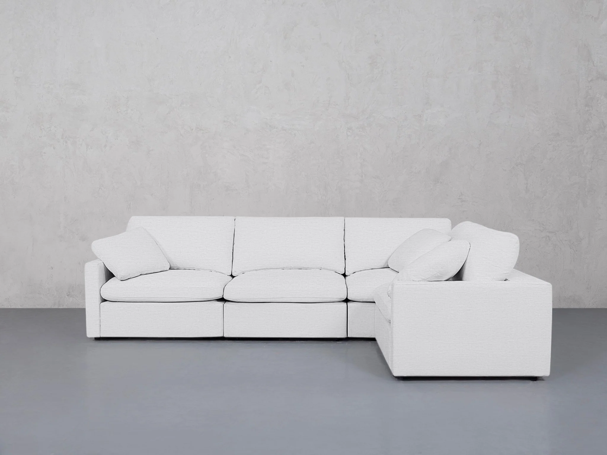 4-Seat Modular Corner Right Sectional (Thin Arms) - Image 22