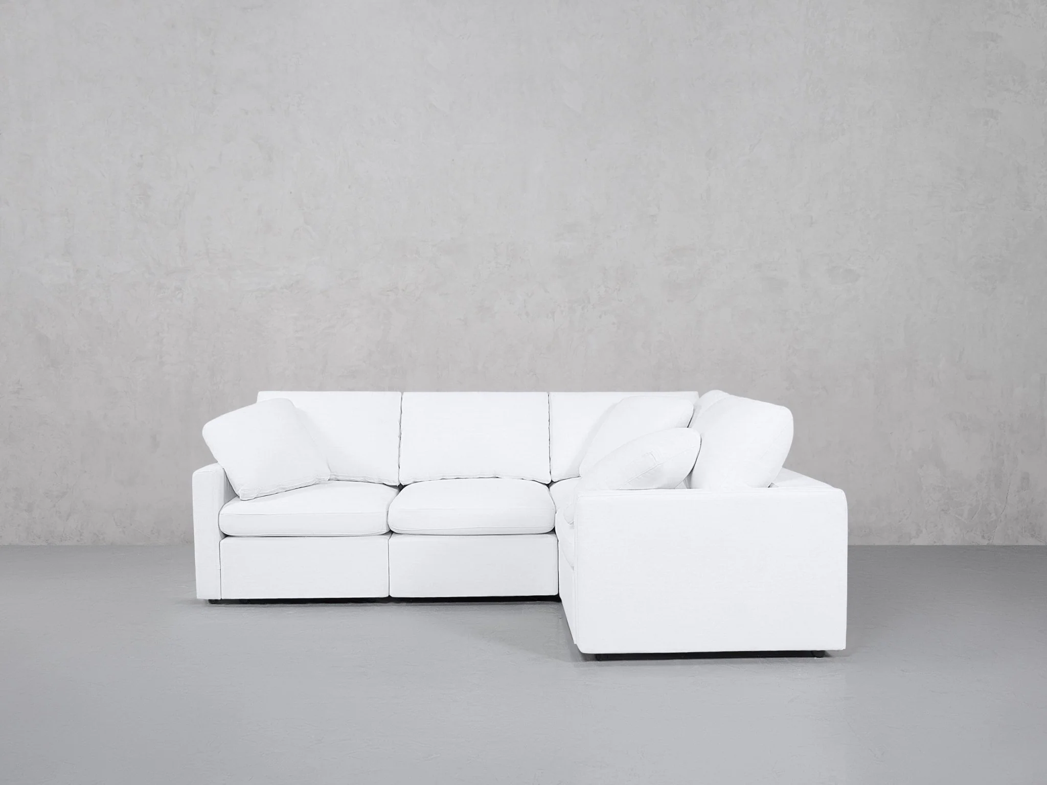 4-Seat Modular Corner Right Sectional (Thin Arms) - Image 3
