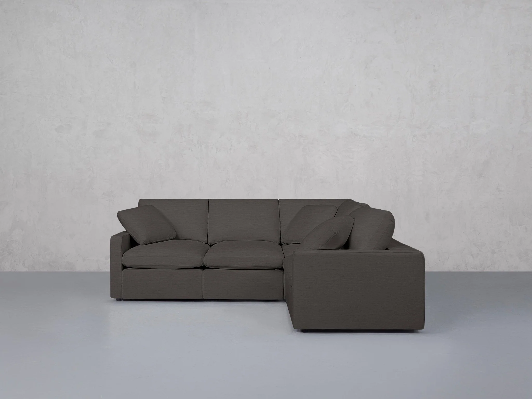 4-Seat Modular Corner Right Sectional (Thin Arms) - Image 32