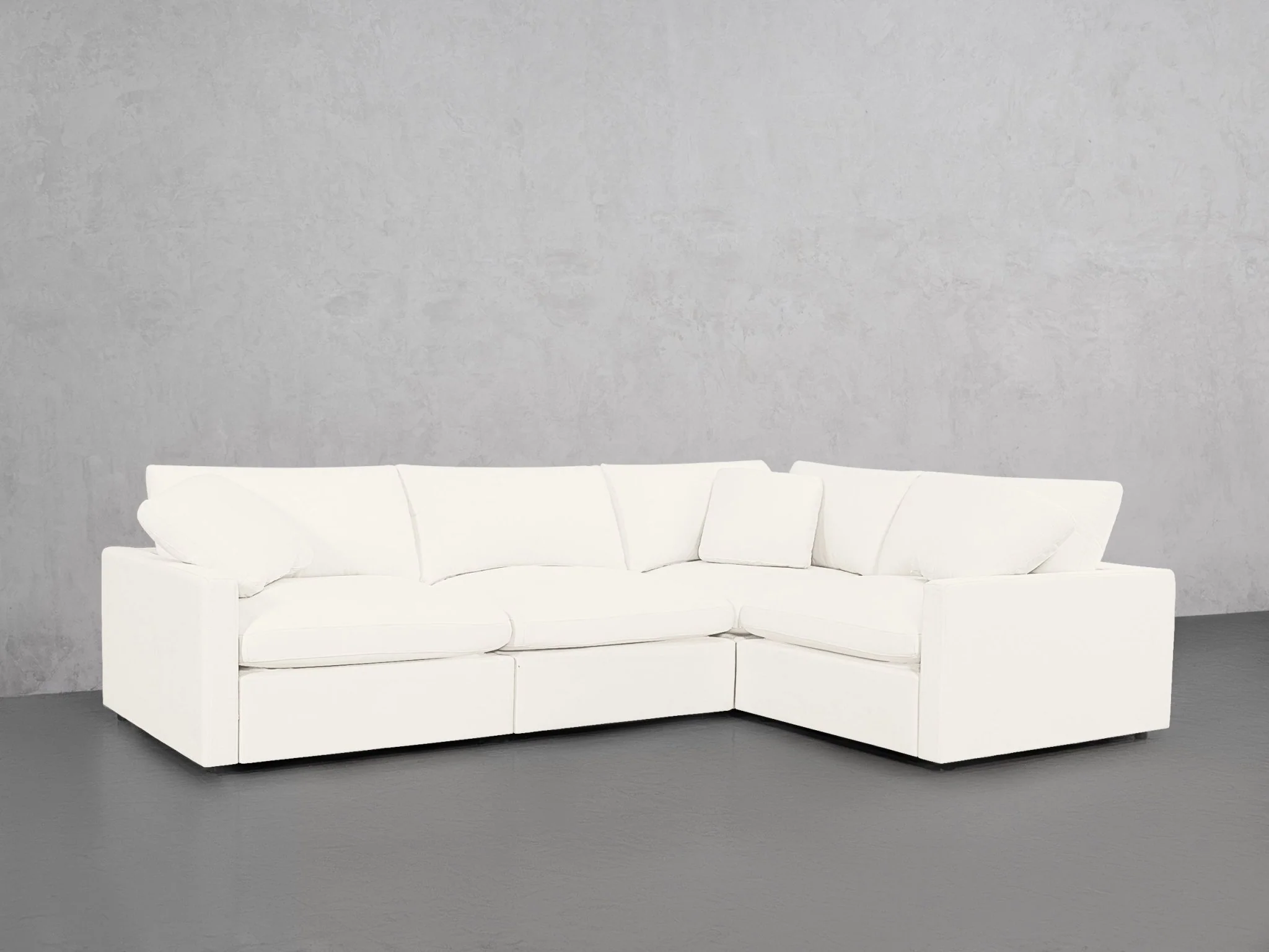4-Seat Modular Corner Right Sectional (Thin Arms) - Image 44