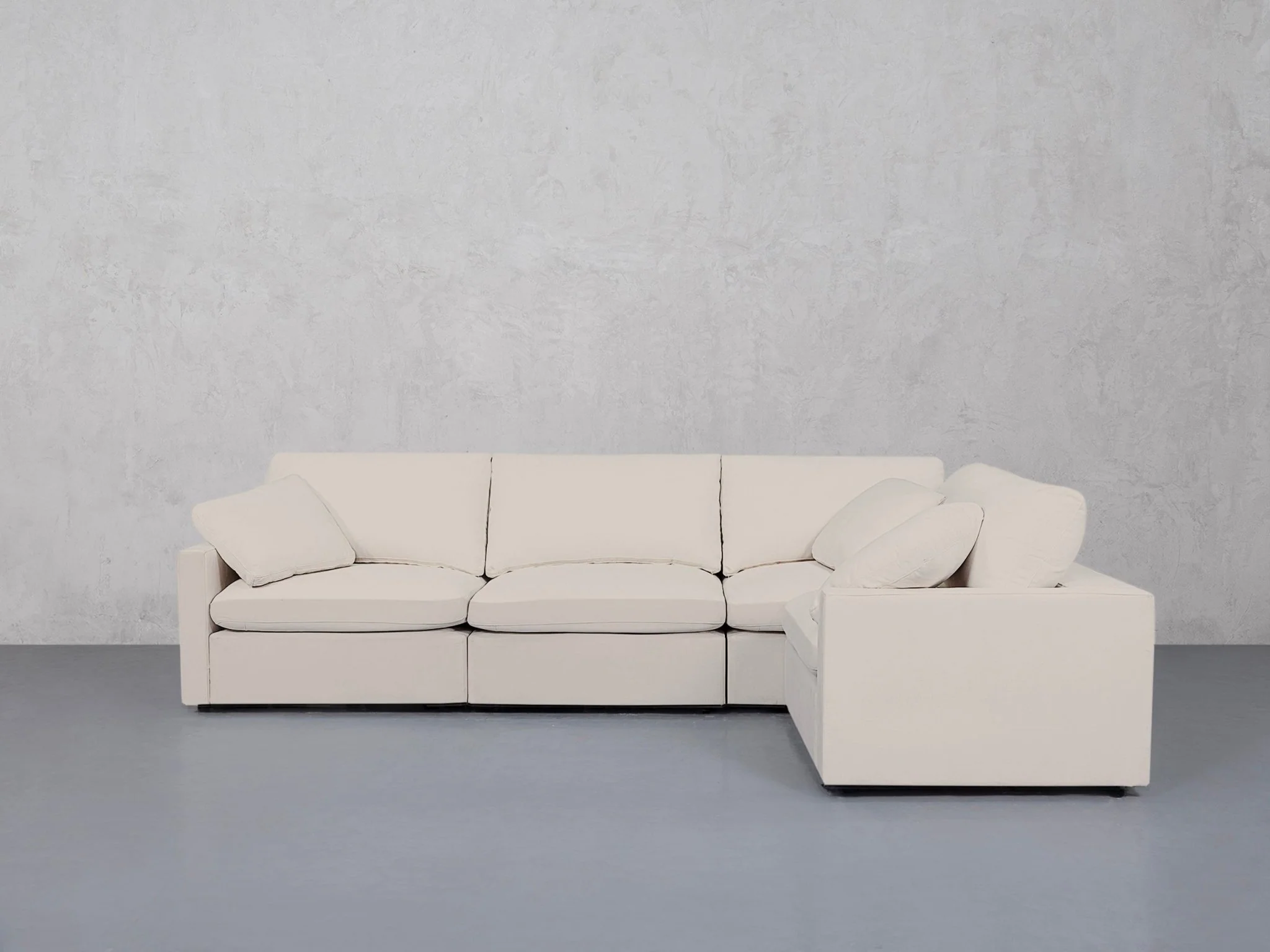4-Seat Modular Corner Right Sectional (Thin Arms) - Image 50