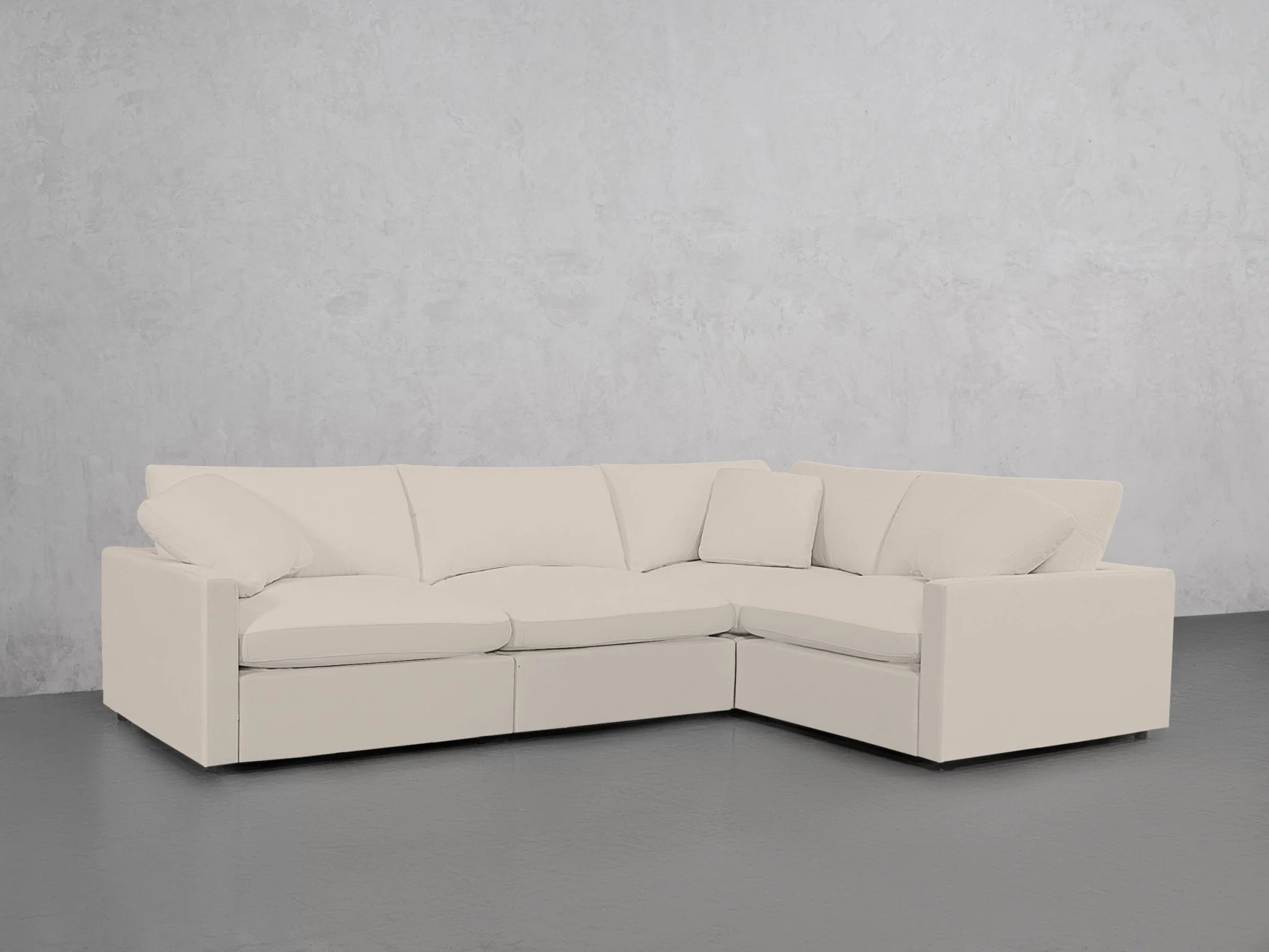 4-Seat Modular Corner Right Sectional (Thin Arms) - Image 51
